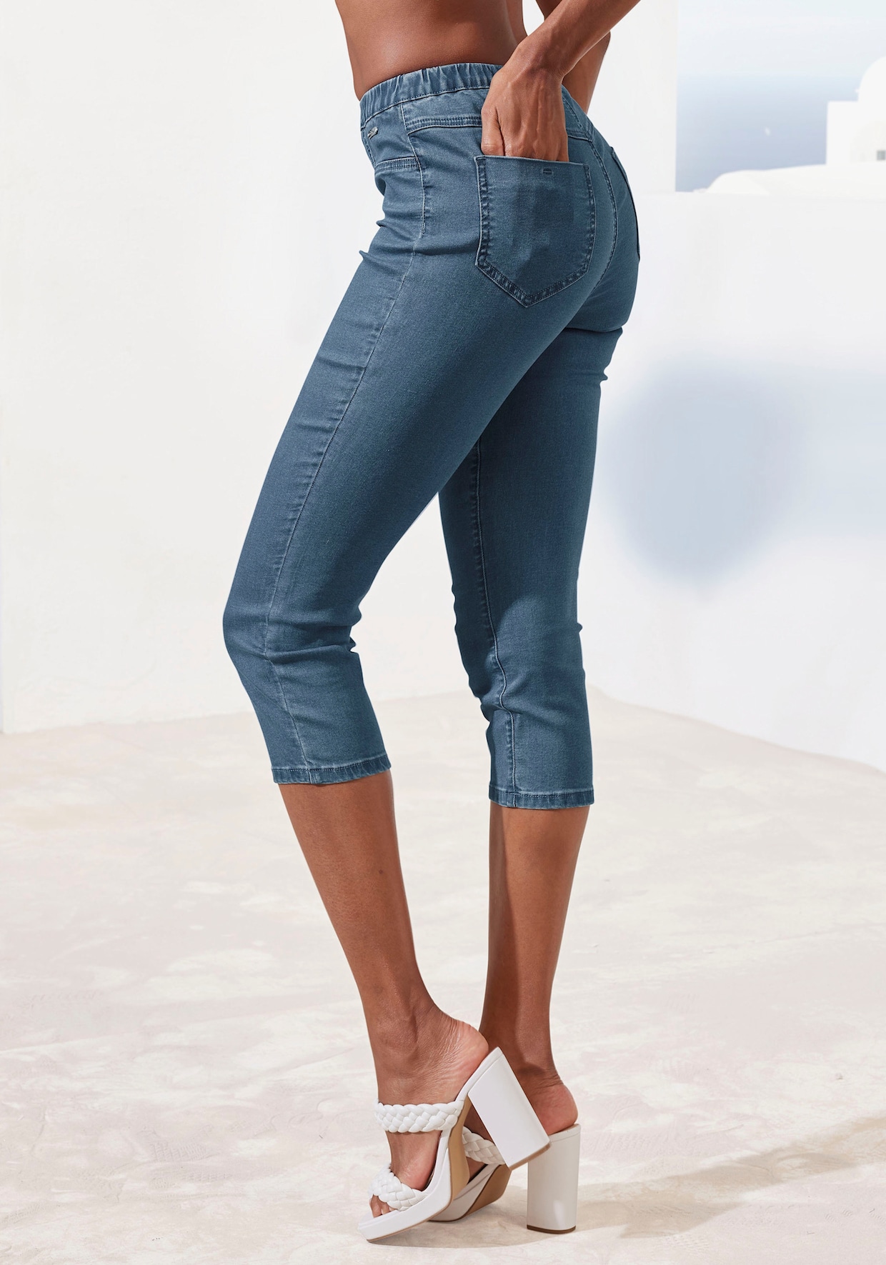 Buffalo Capribroek - blauw