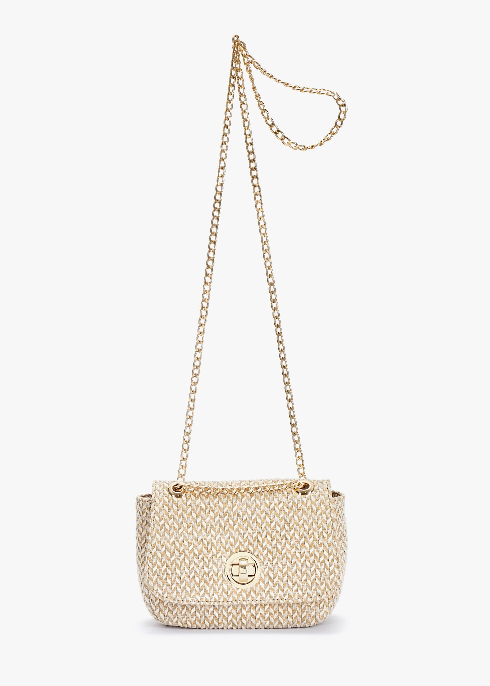 Vivance Umhängetasche - beige/weiß