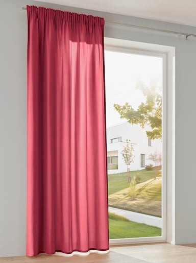 heine home Dekoschal in Microfaser-Qualität - rot