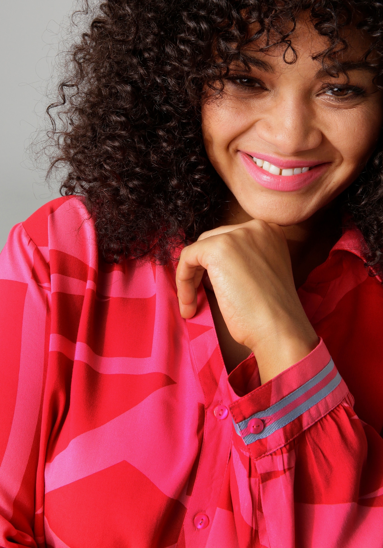 Aniston PLUS Longbluse - pink-rose