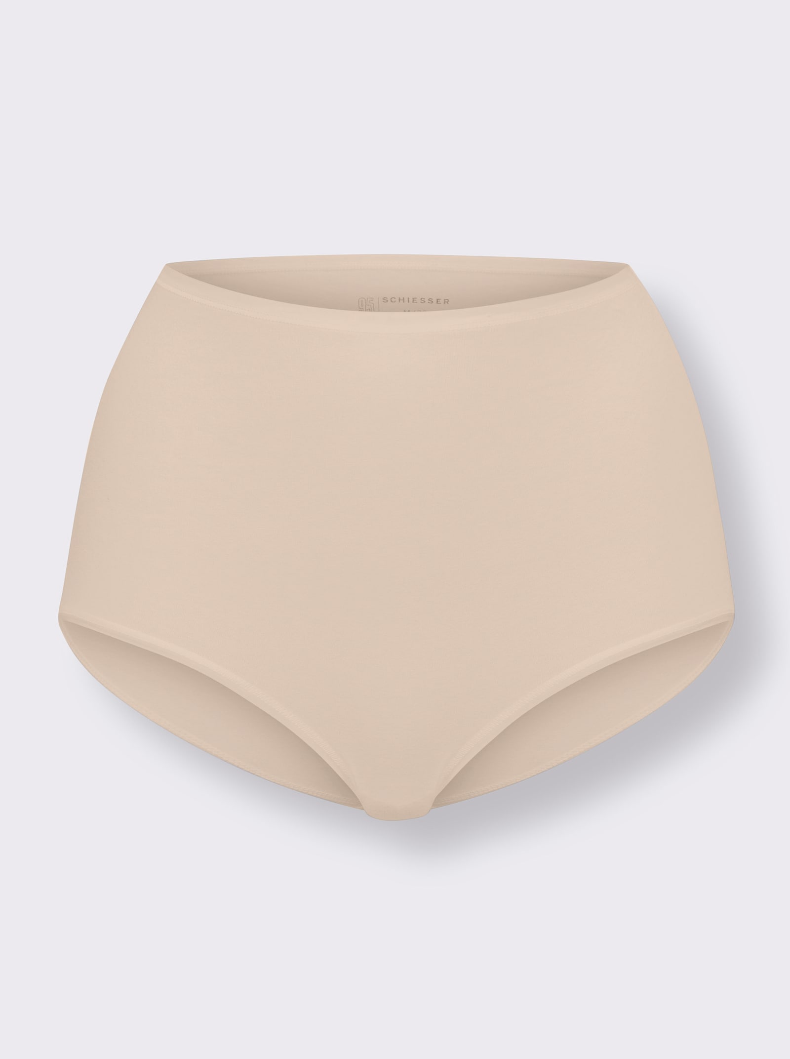 Schiesser Nohavičky, zv. pás, pás+dolné zakončenia ploché - slonovinová