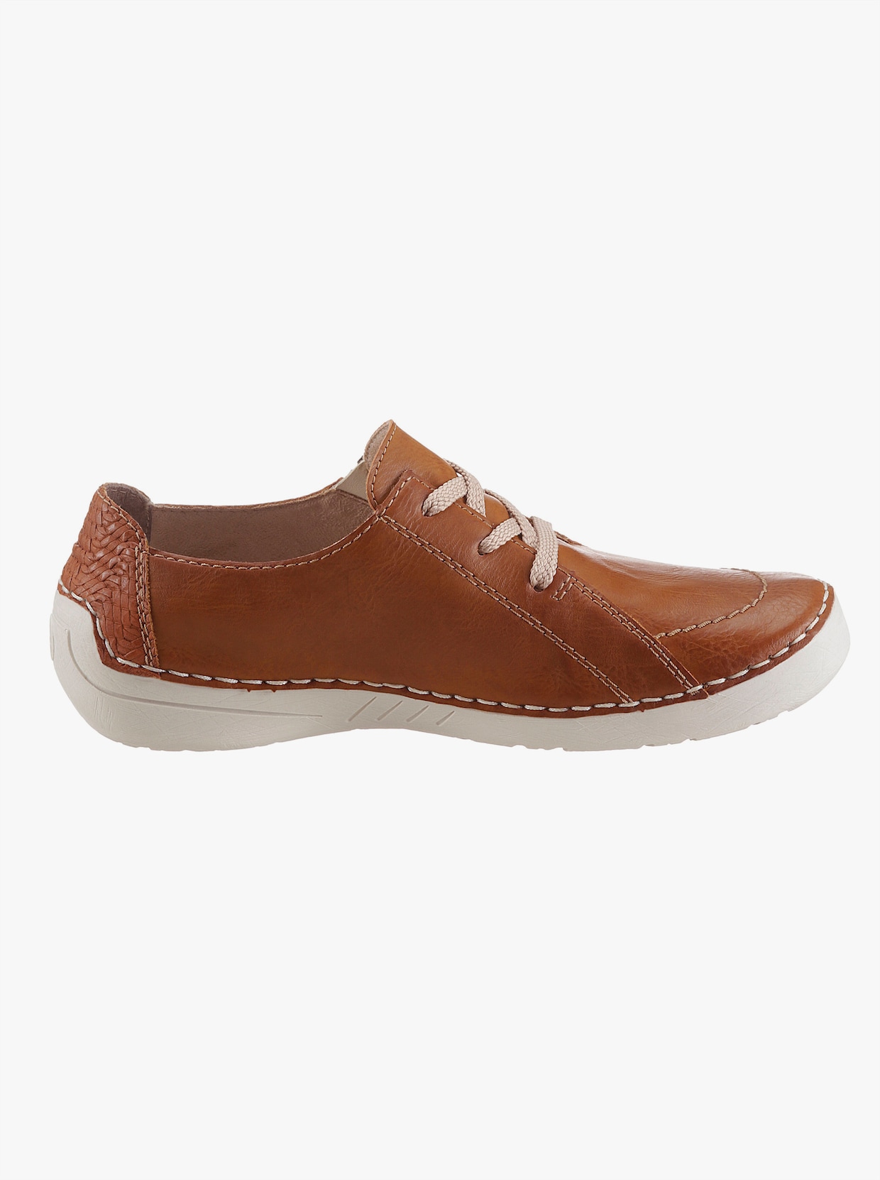 Rieker Schnürschuh - cognac