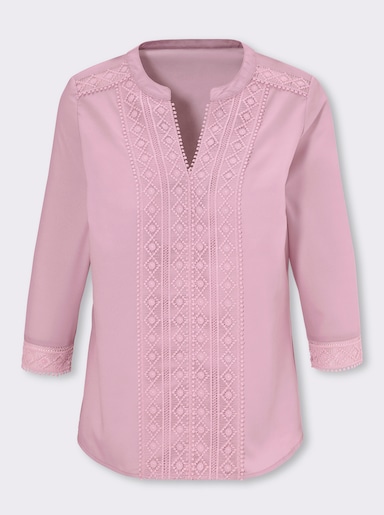 Comfortabele blouse - roze
