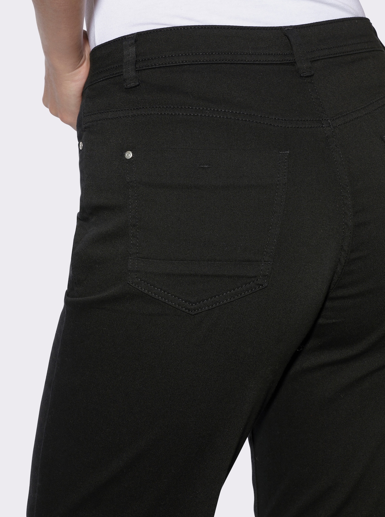 heine Shorts in Stretch-Qualität - schwarz