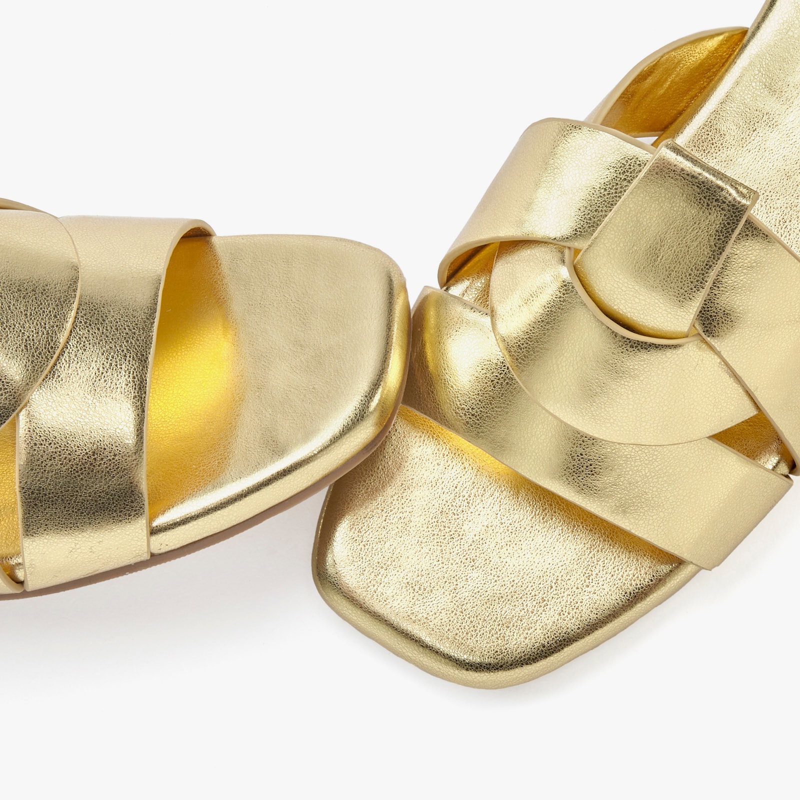 LASCANA Pantolette - goldfarben