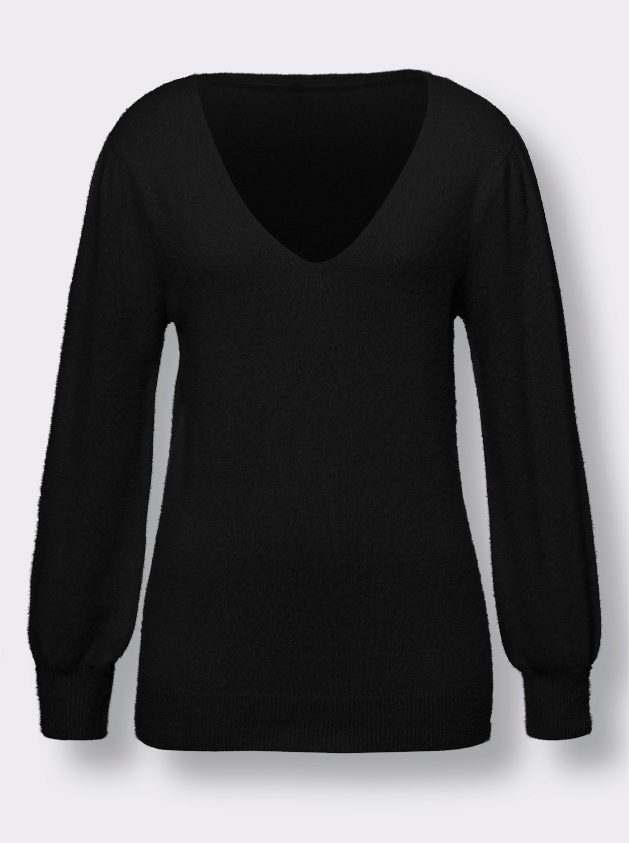 heine Pullover met lange mouwen - zwart