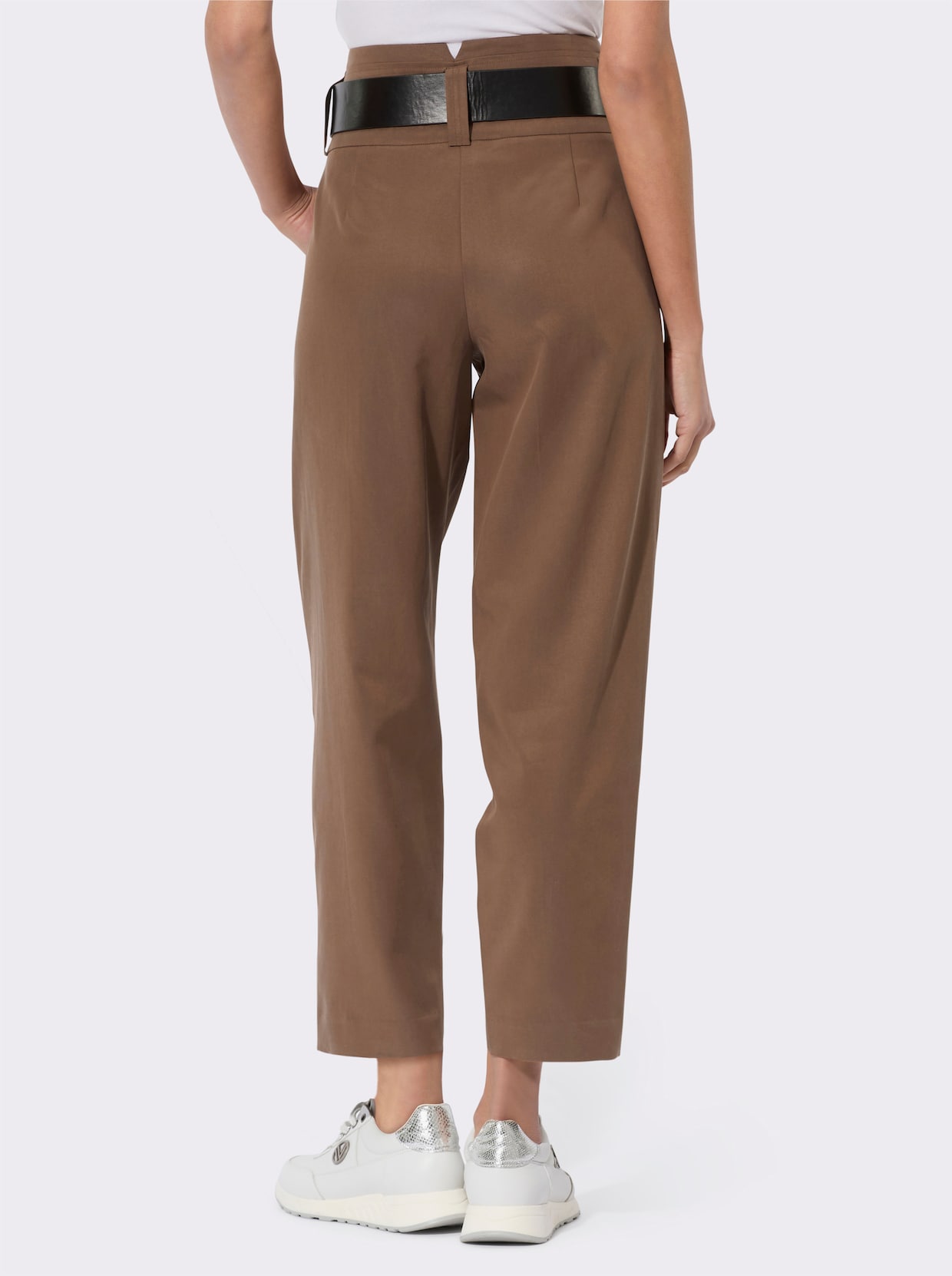 Paperbag-Hose - braun