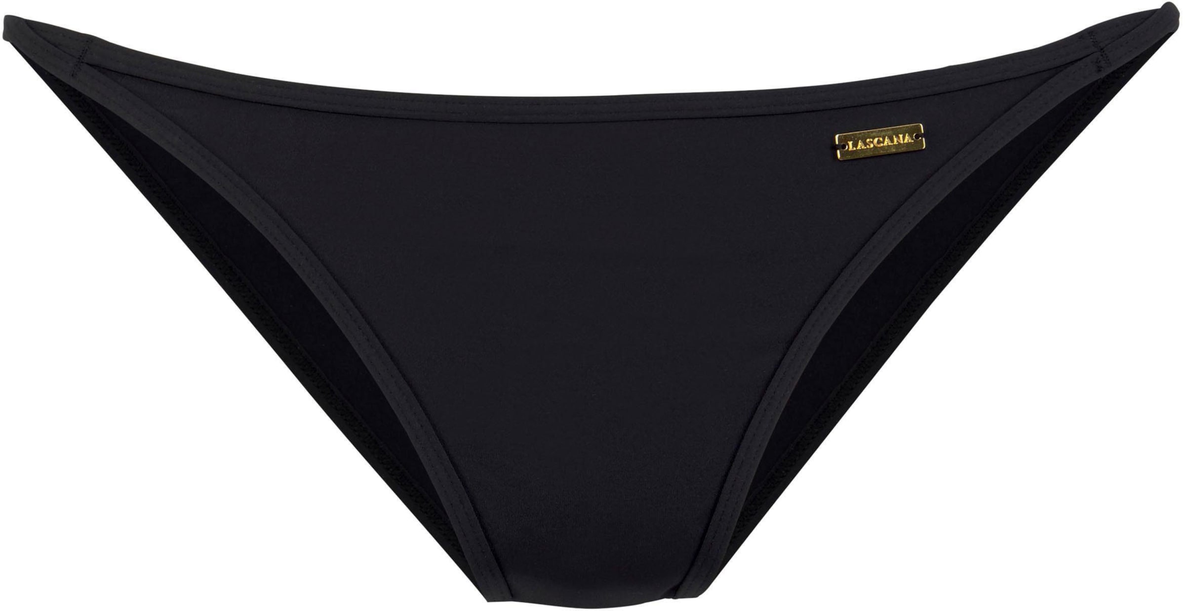 ft Micro günstig Kaufen-Bikini-Hose in schwarz von LASCANA. Bikini-Hose in schwarz von LASCANA <![CDATA[In knapp geschnittener Form. Softe Microfaser.]]>. 