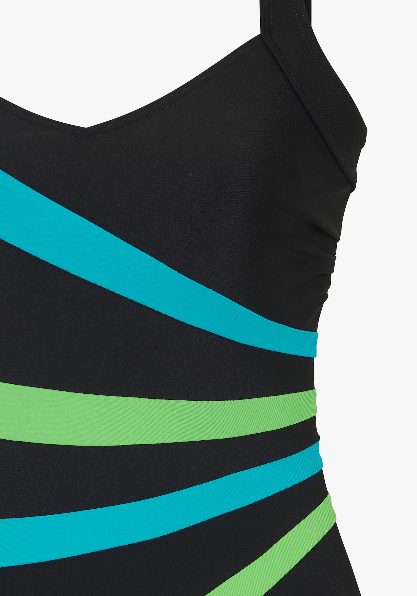 LASCANA Badeanzug - schwarz