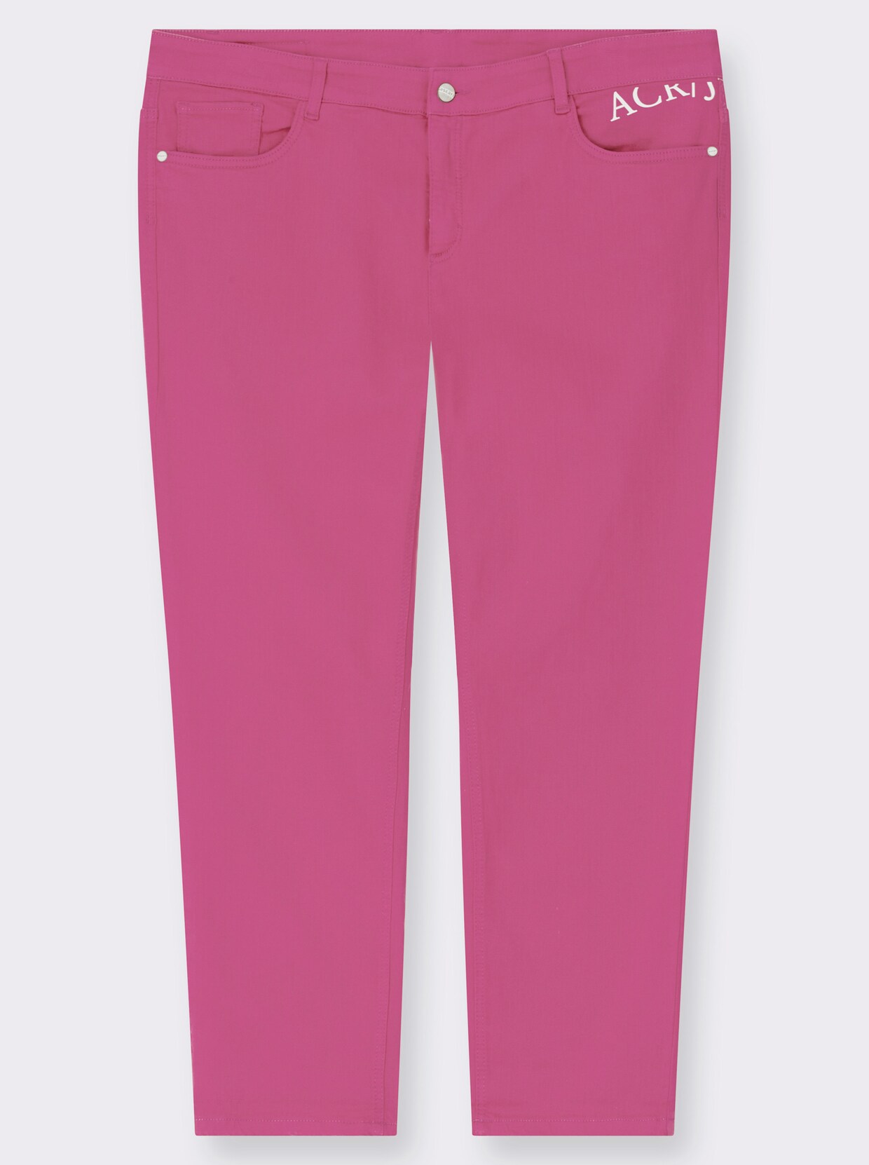 Ascari 5-Pocket-Jeans mit Push-up-Effekt - fuchsia