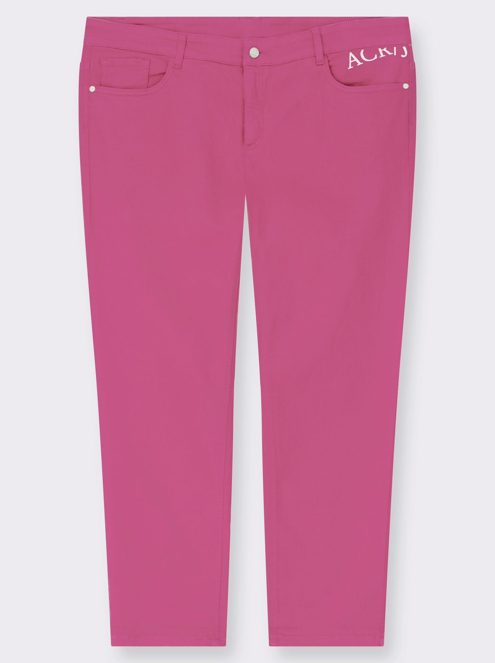 Ascari 5-Pocket-Jeans mit Push-up-Effekt - fuchsia