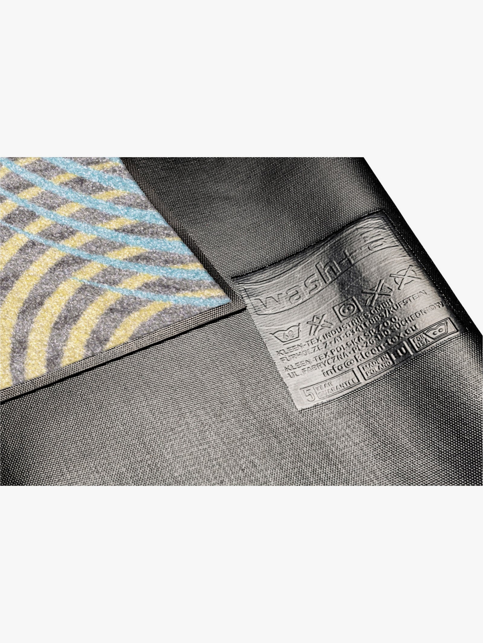 wash+dry by Kleen-Tex Fußmatte - grau-bunt