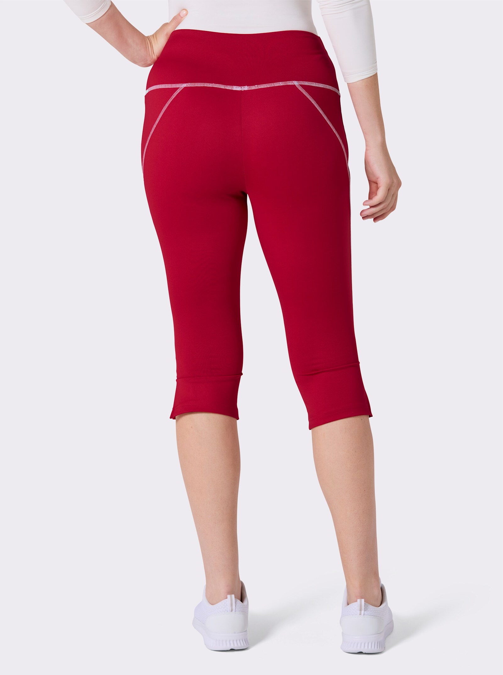 Catamaran Sports Sporthose in Capri-Länge - rot