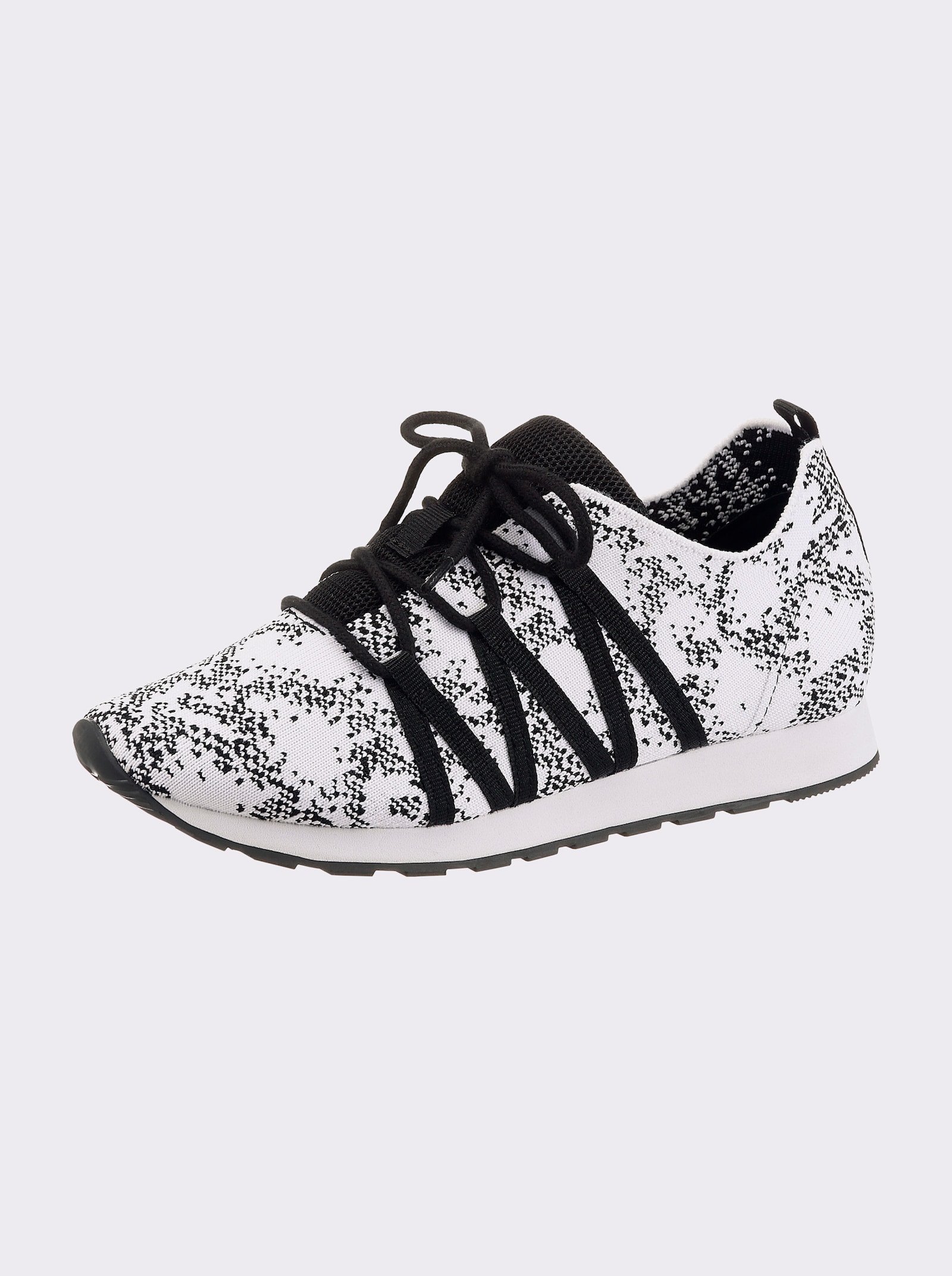 heine Schnürer - weiß-schwarz