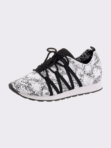 heine Schnürer - weiß-schwarz