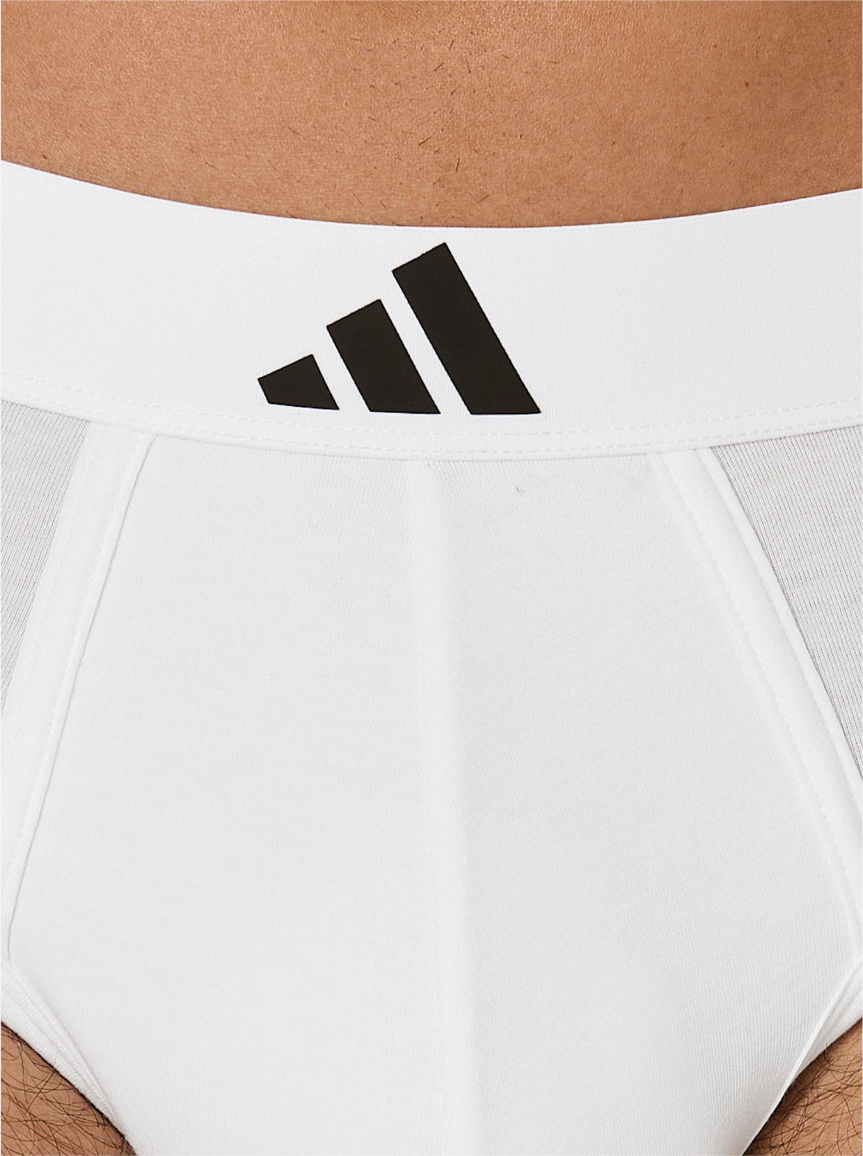 Adidas Slip - weiß + schwarz