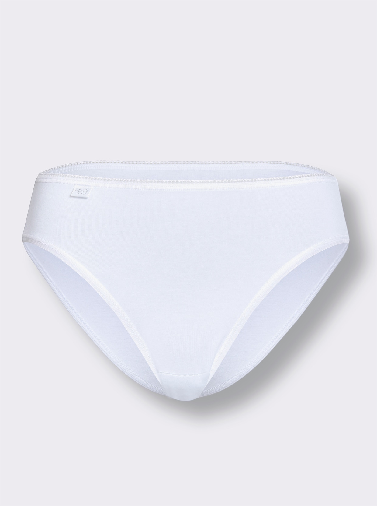 Dámske boxerky so zvýšeným pásom - biela