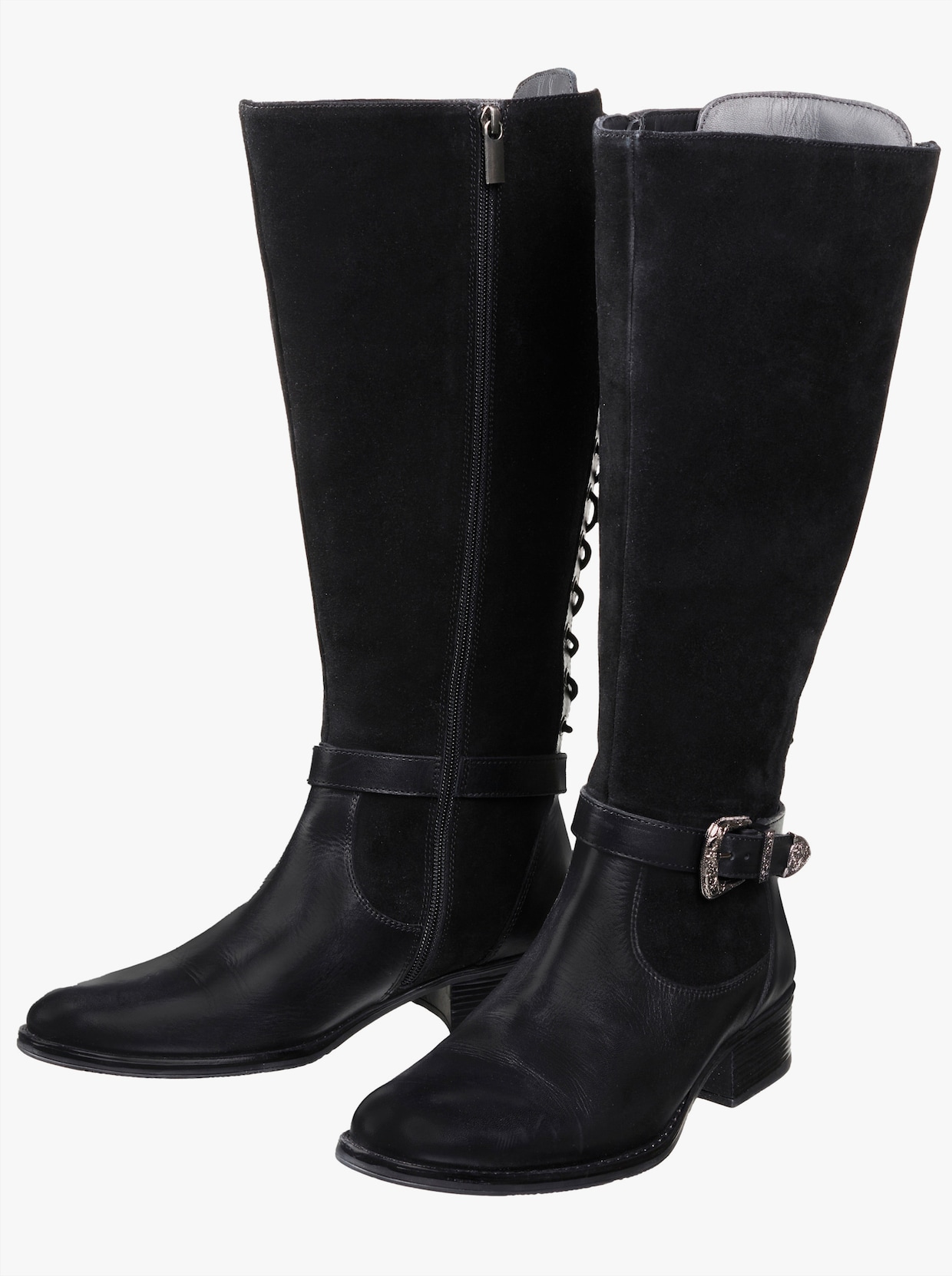sheego by Joe Browns Schnürstiefel - schwarz