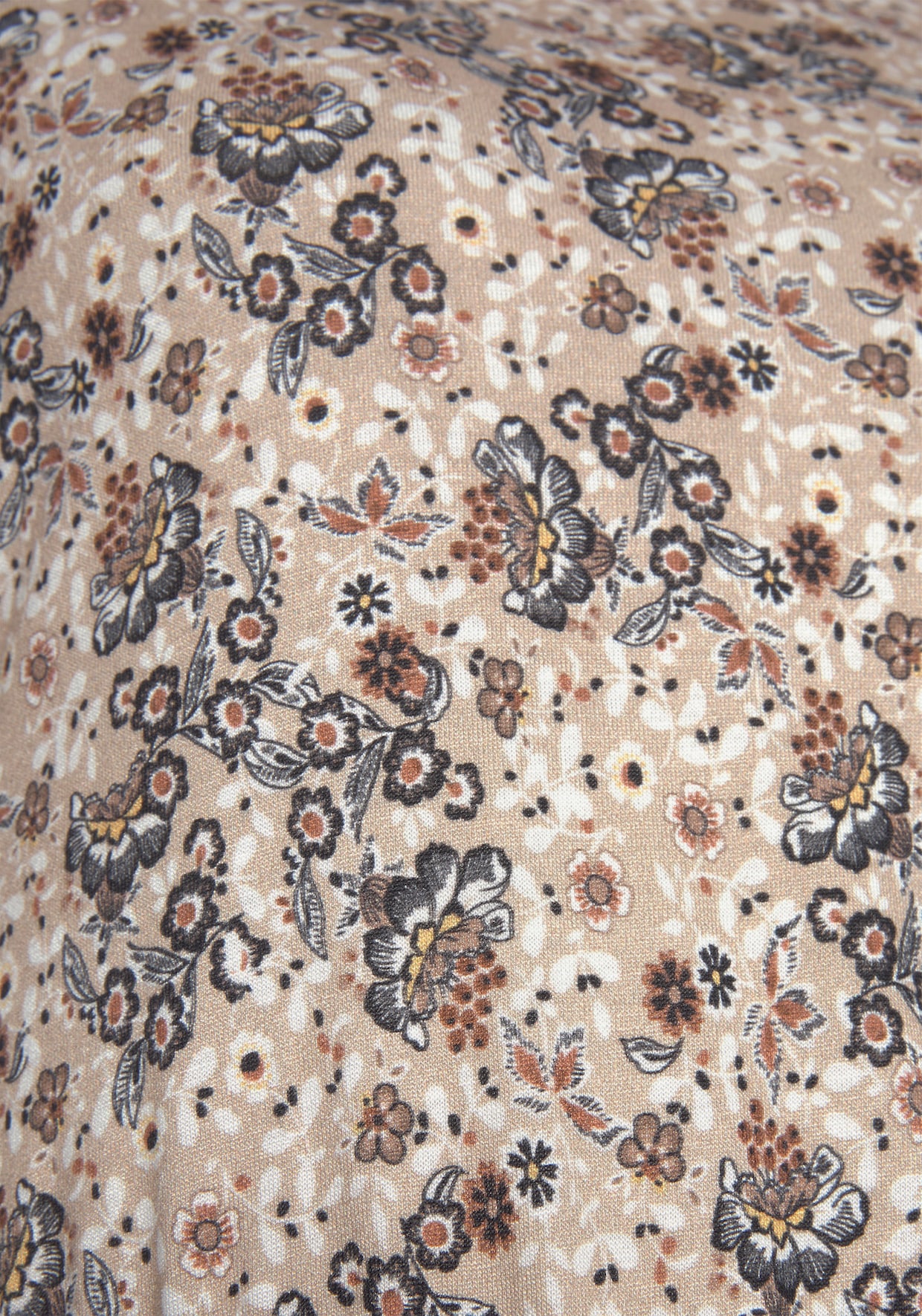 Vivance Jersey jurk - beige geprint