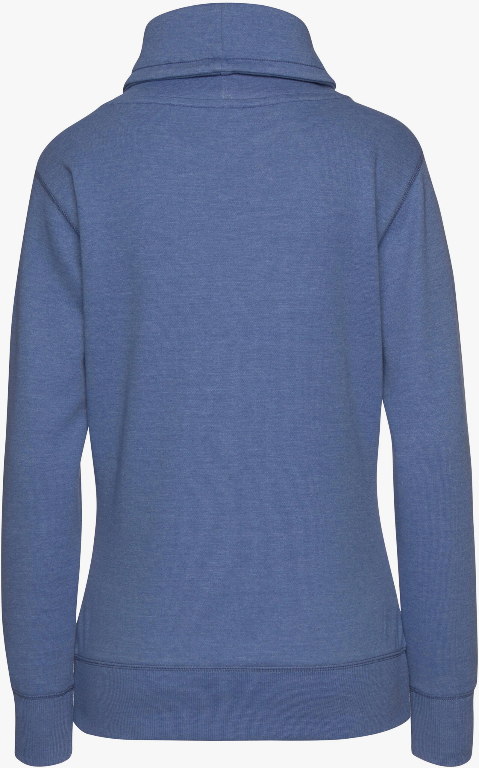 Bench. Loungewear Longsweatshirt - jeans-meliert