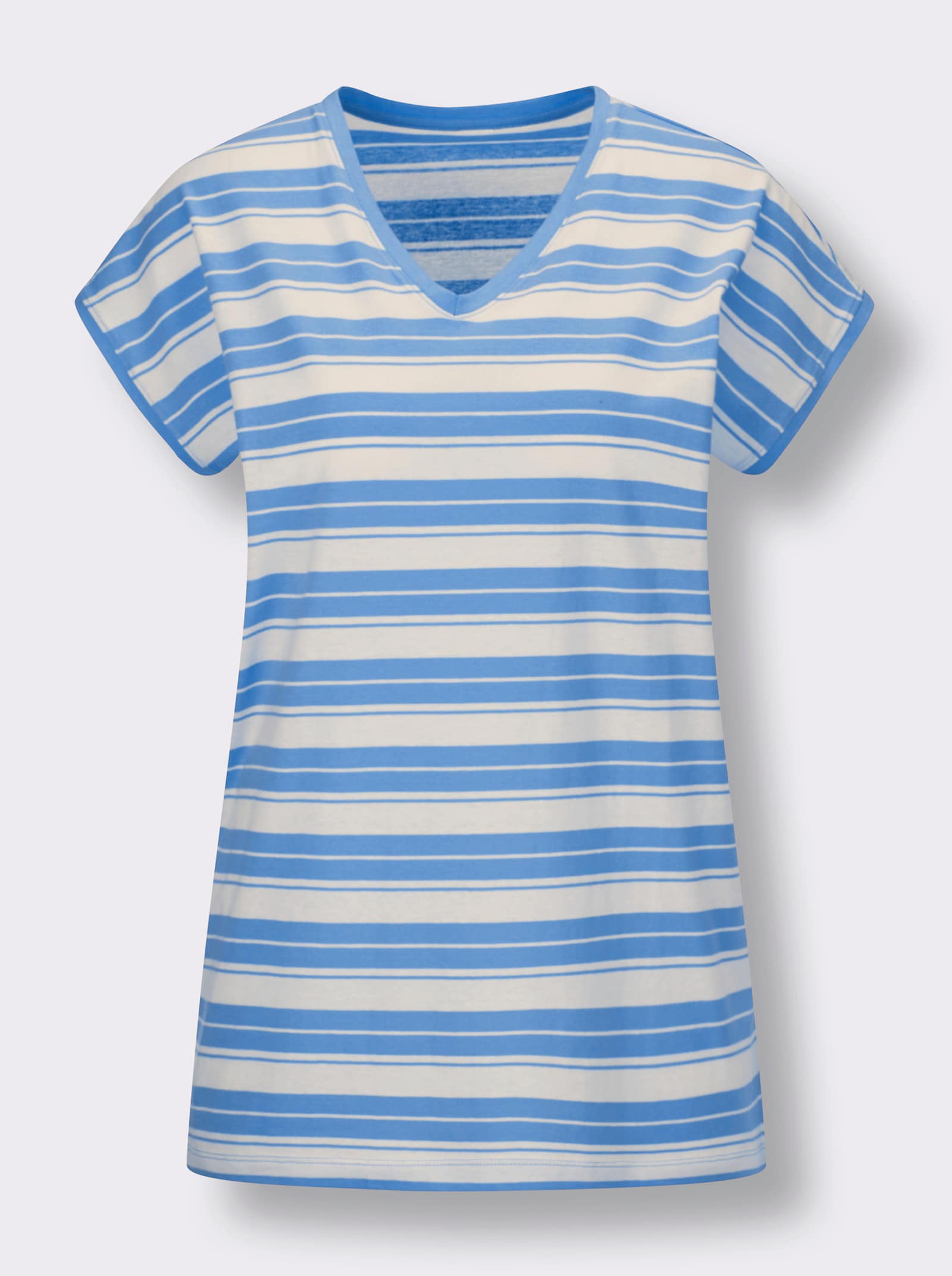 wäschepur Capripakken - ecru/flamingo + ecru/hemelsblauw