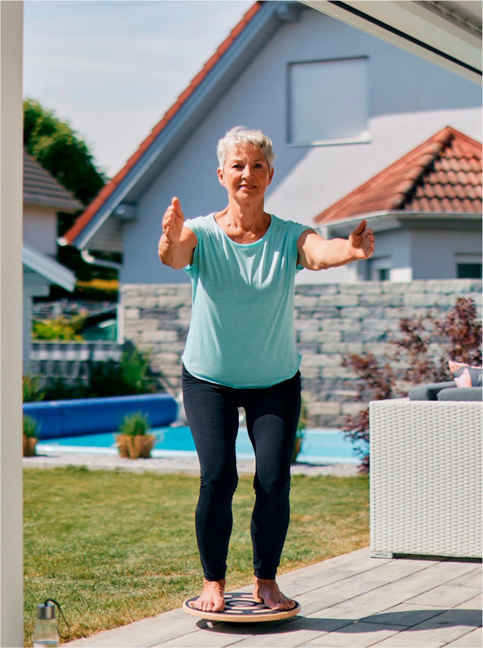 Stabilitätstrainer - schwarz-braun