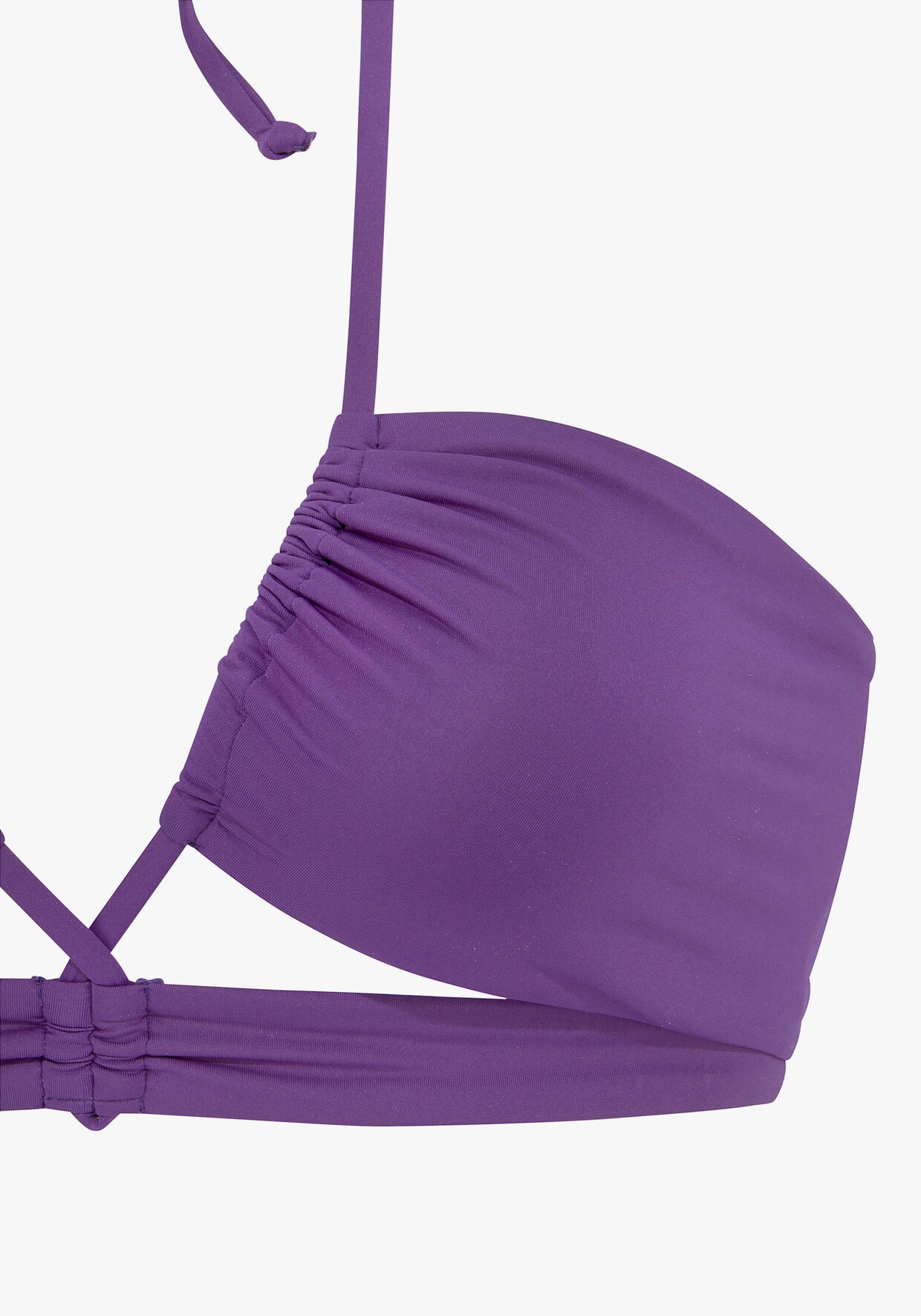 s.Oliver Haut de maillot de bain bandeau - lilas