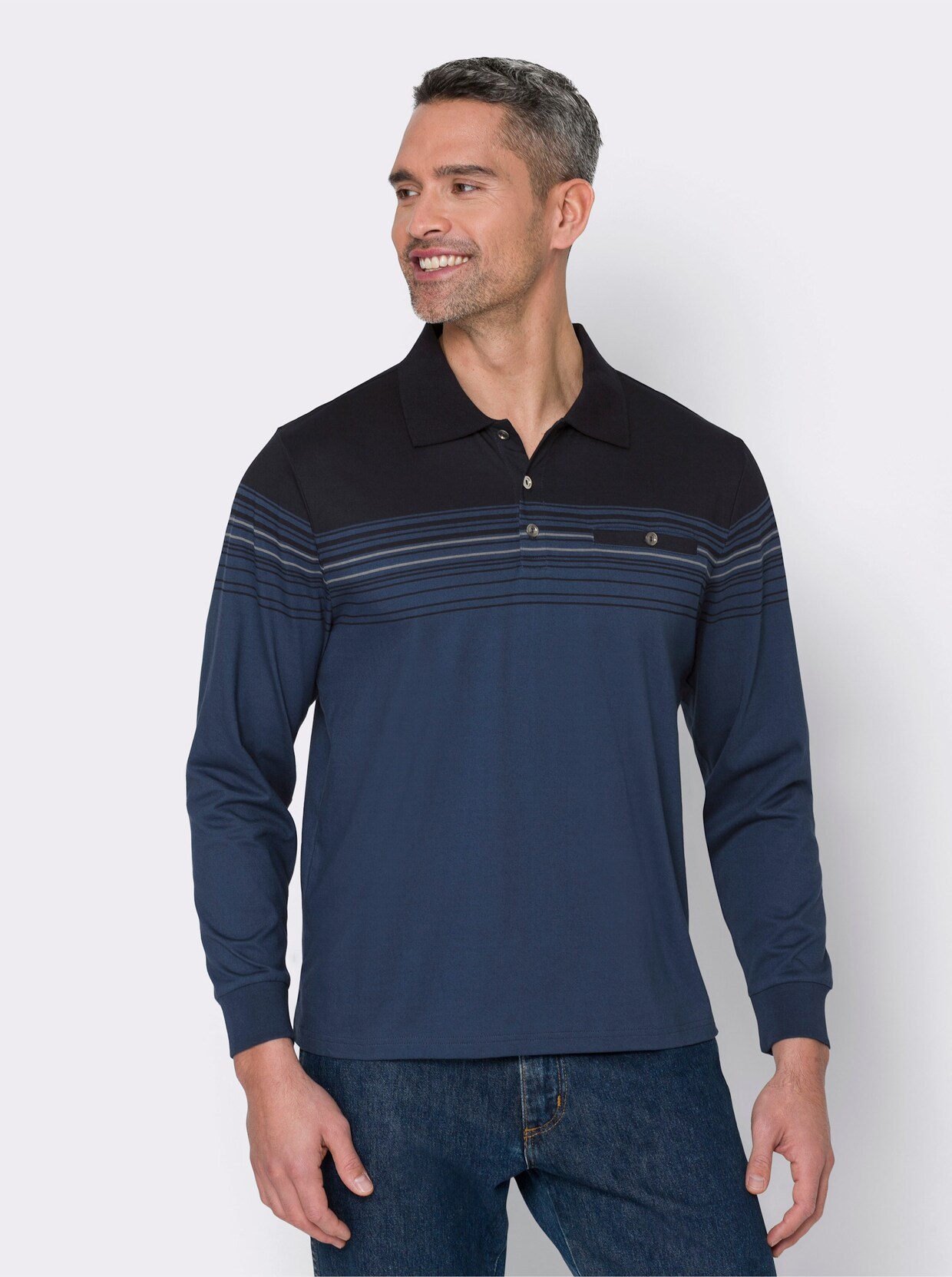 Poloshirt - donkerblauw/marine