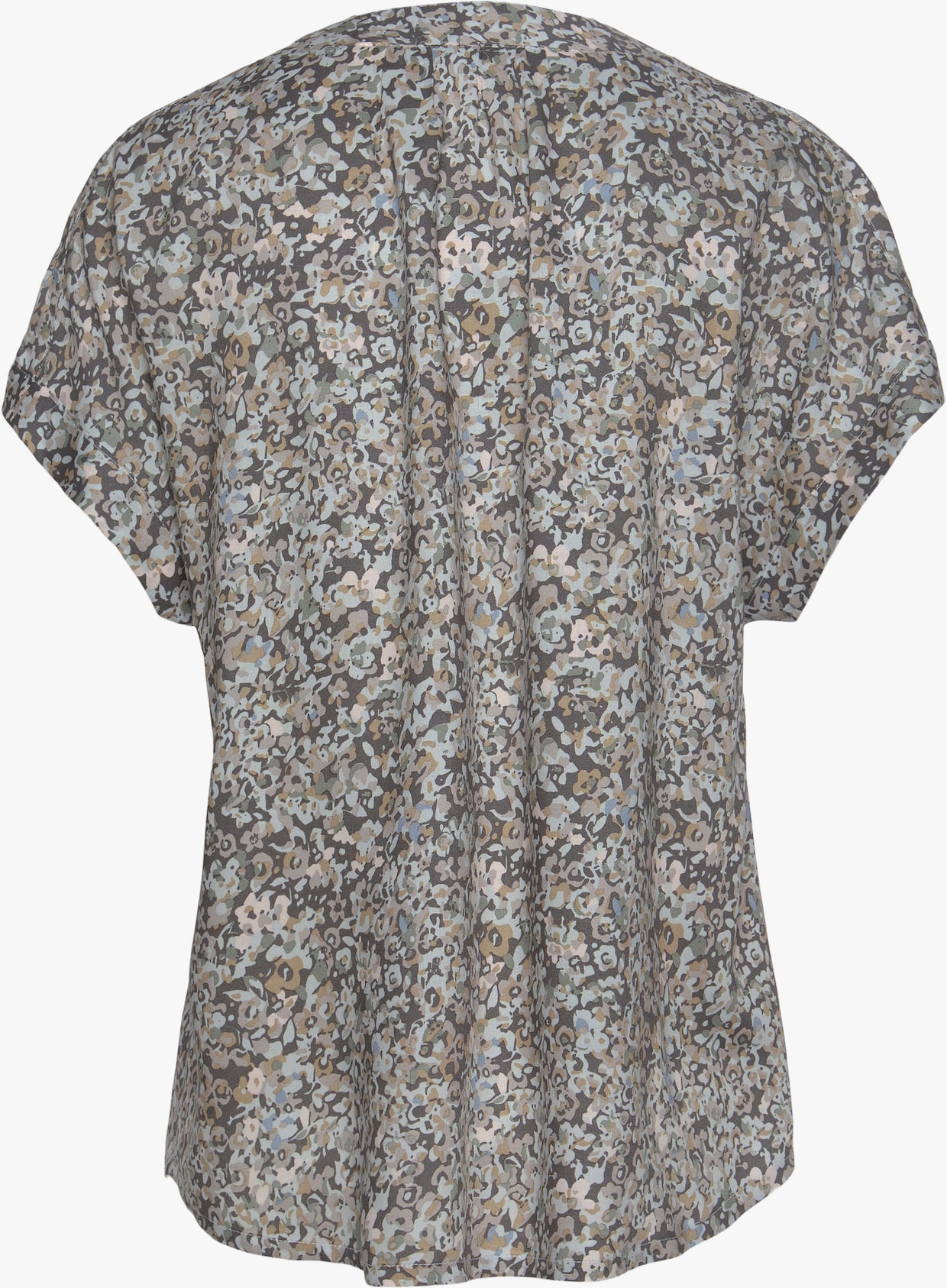 Vivance Blouse m. korte mouwen - grijs geprint