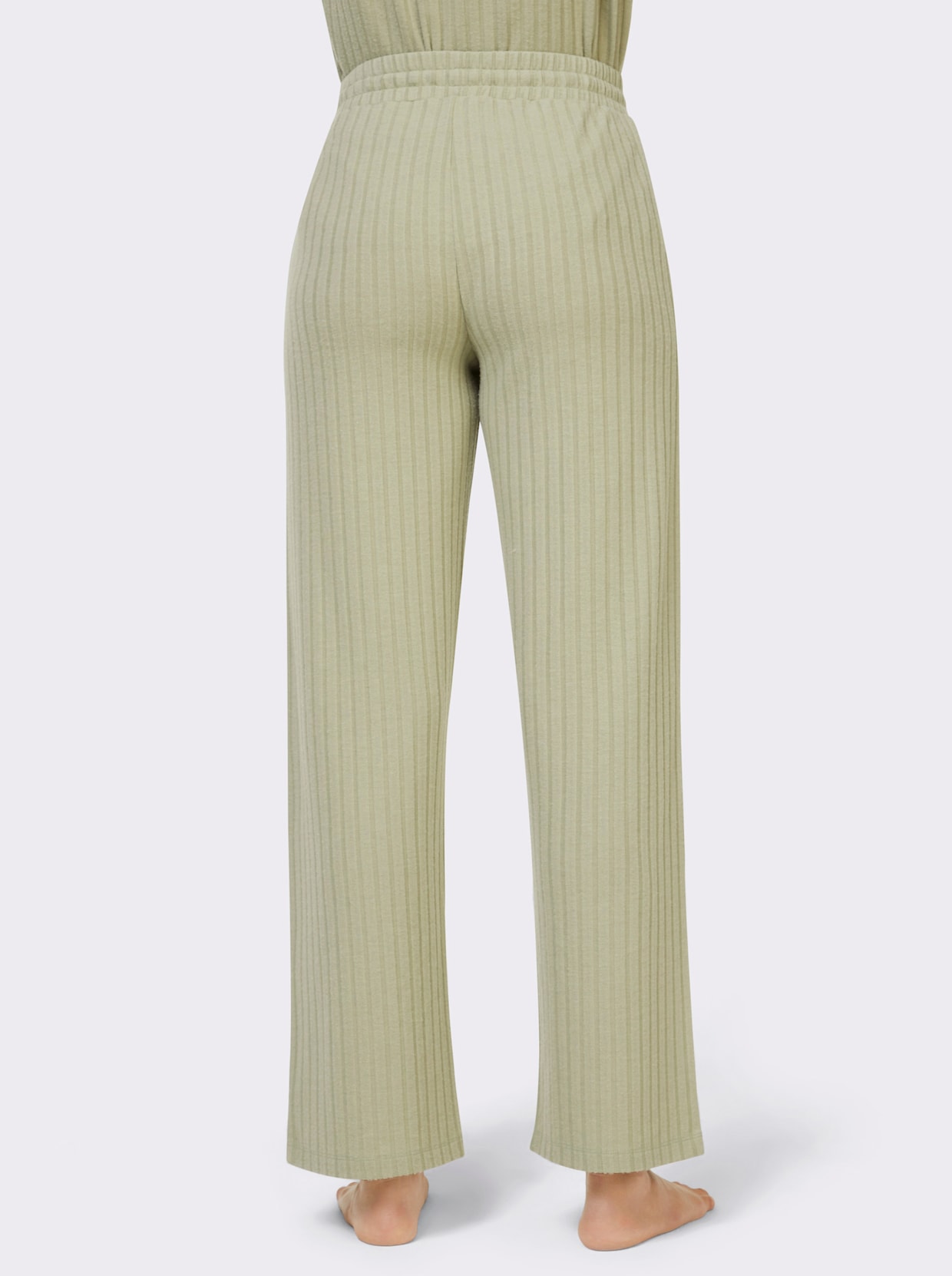 feel good broek - lindegroen