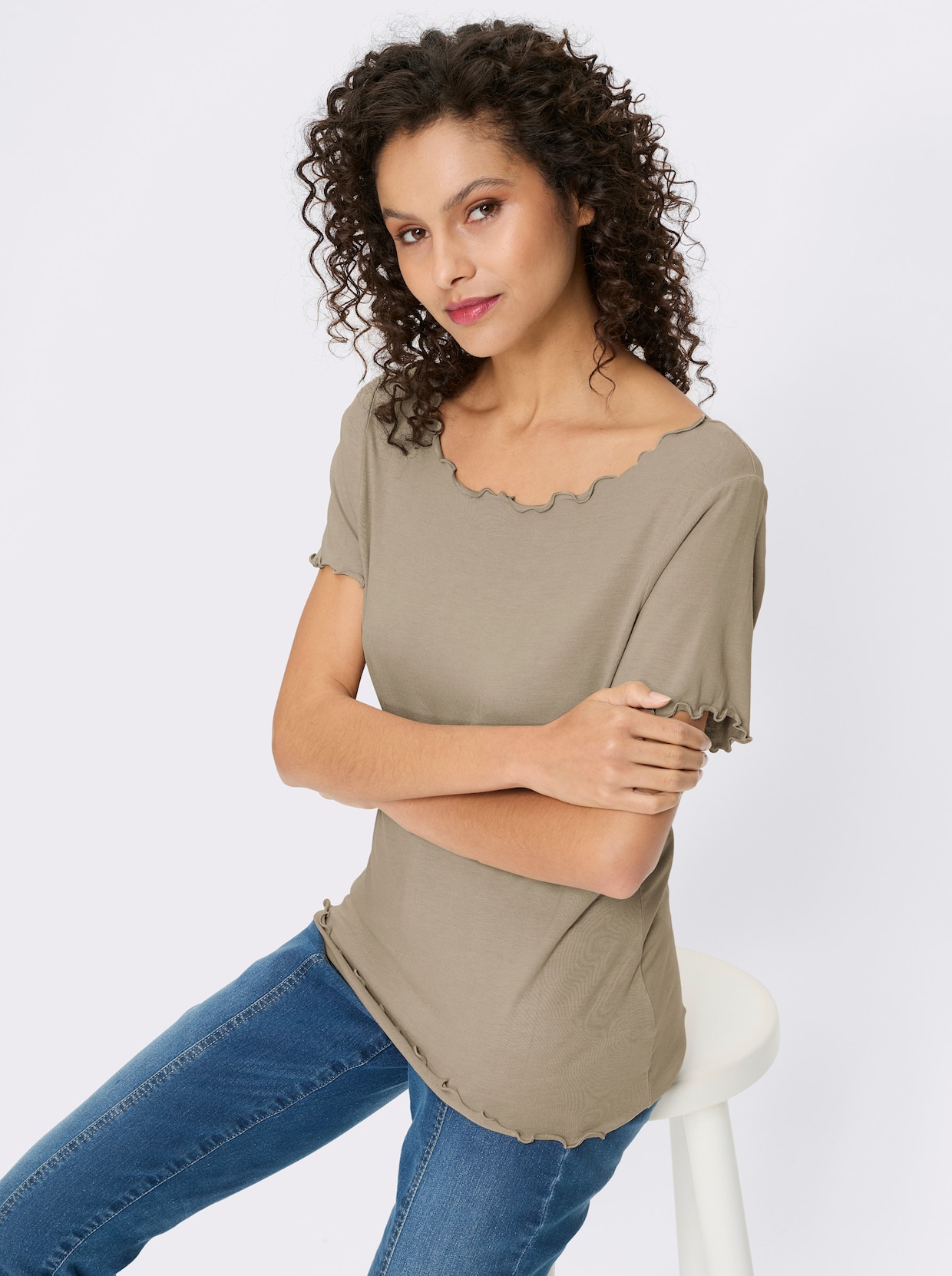heine Shirt - beige-ecru