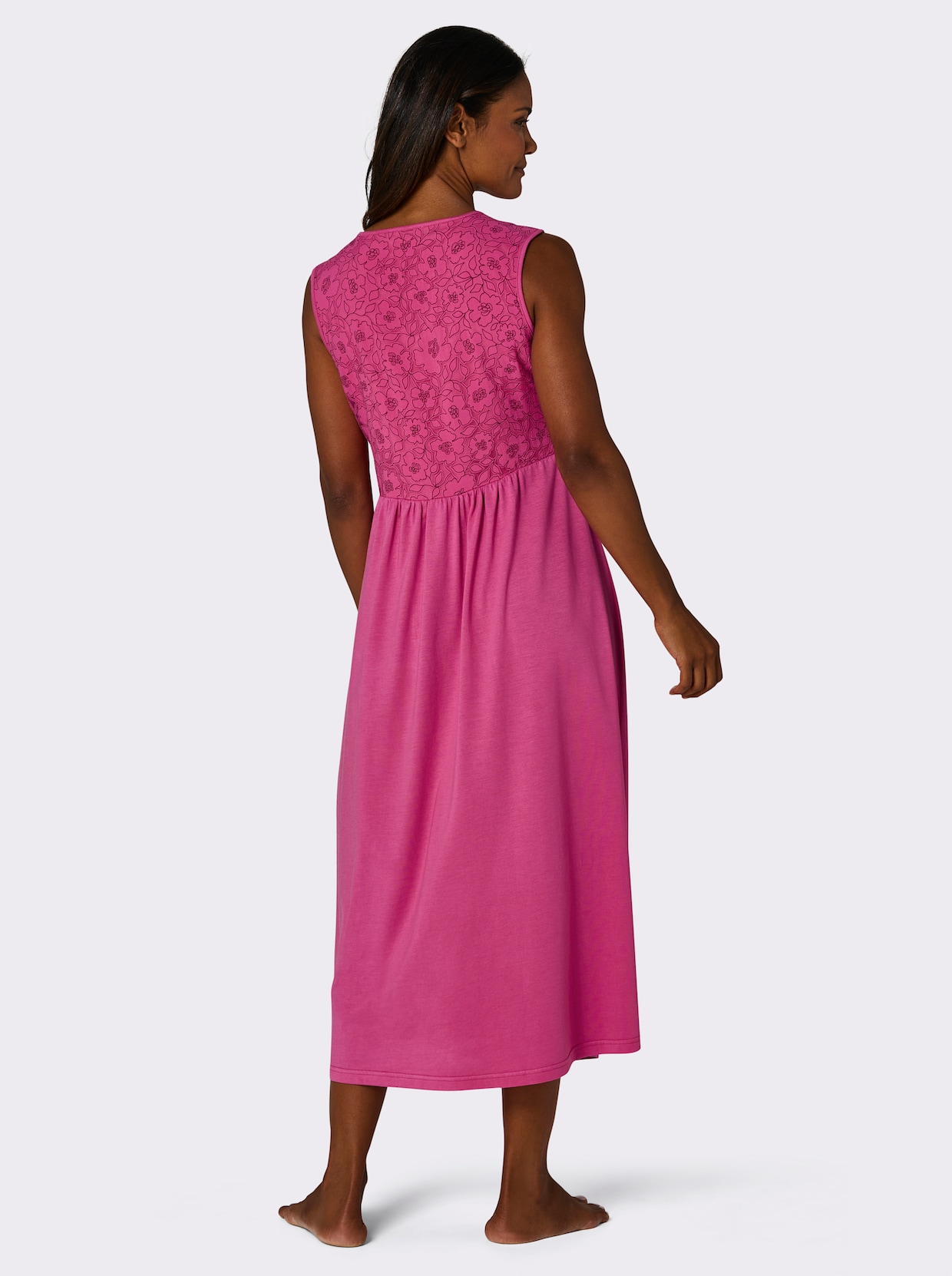 Ascafa Nachthemd - fuchsia