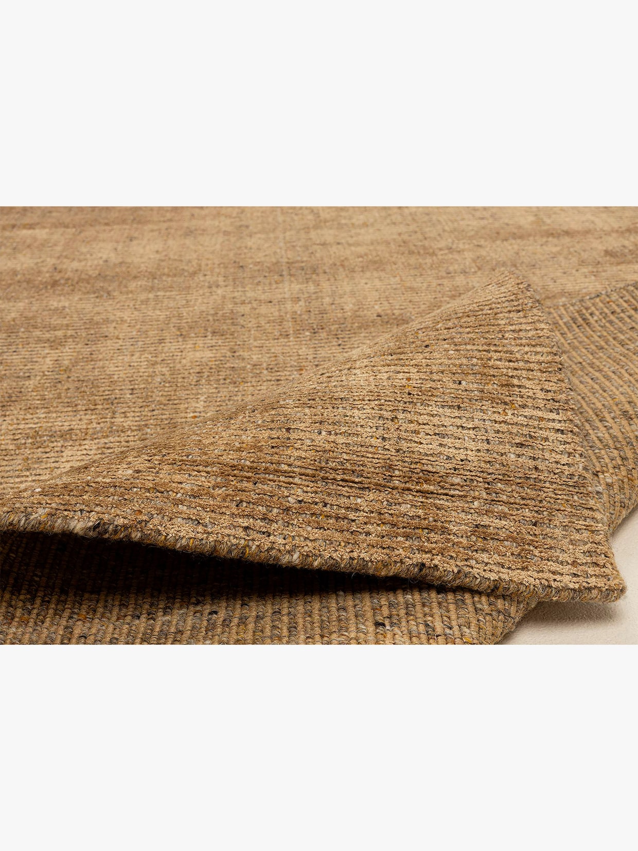 Theko Teppich - goldfarben