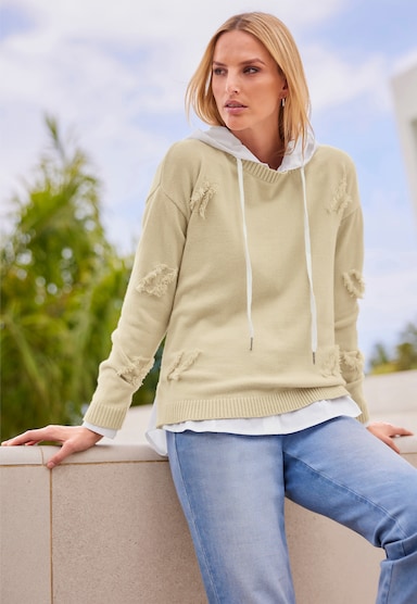 heine Pullover - zand