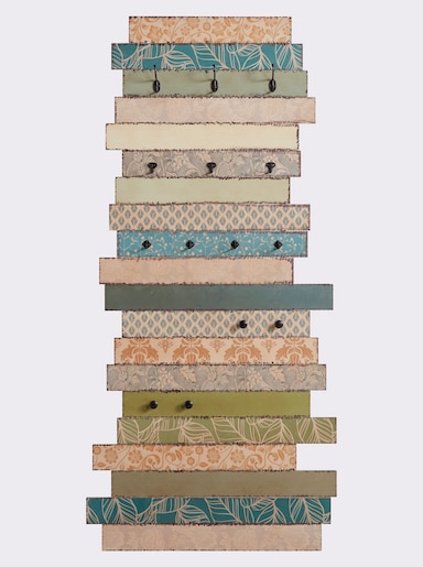 Impressionen Garderobenpaneel - natur-bunt