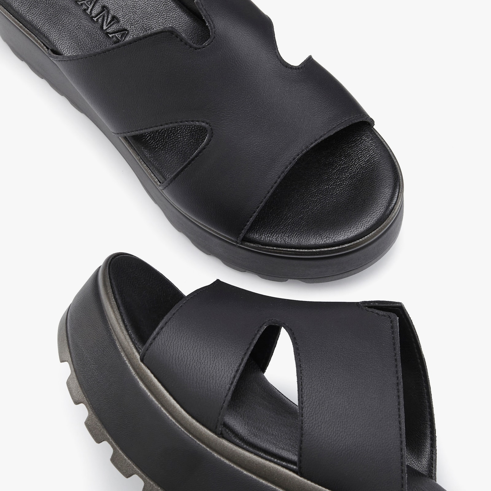 LASCANA Pantolette - schwarz