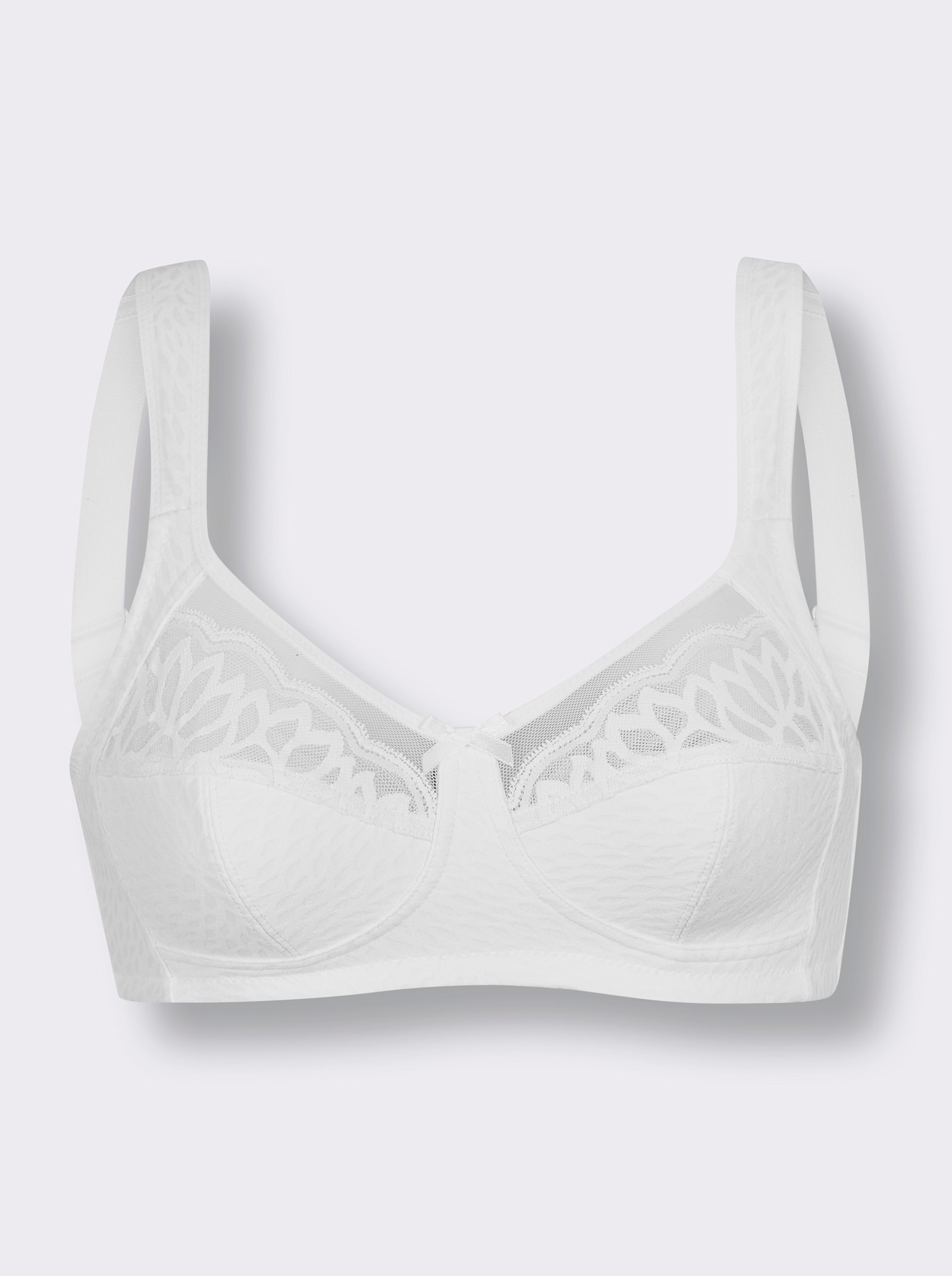 Susa BH ohne Bügel - weiss