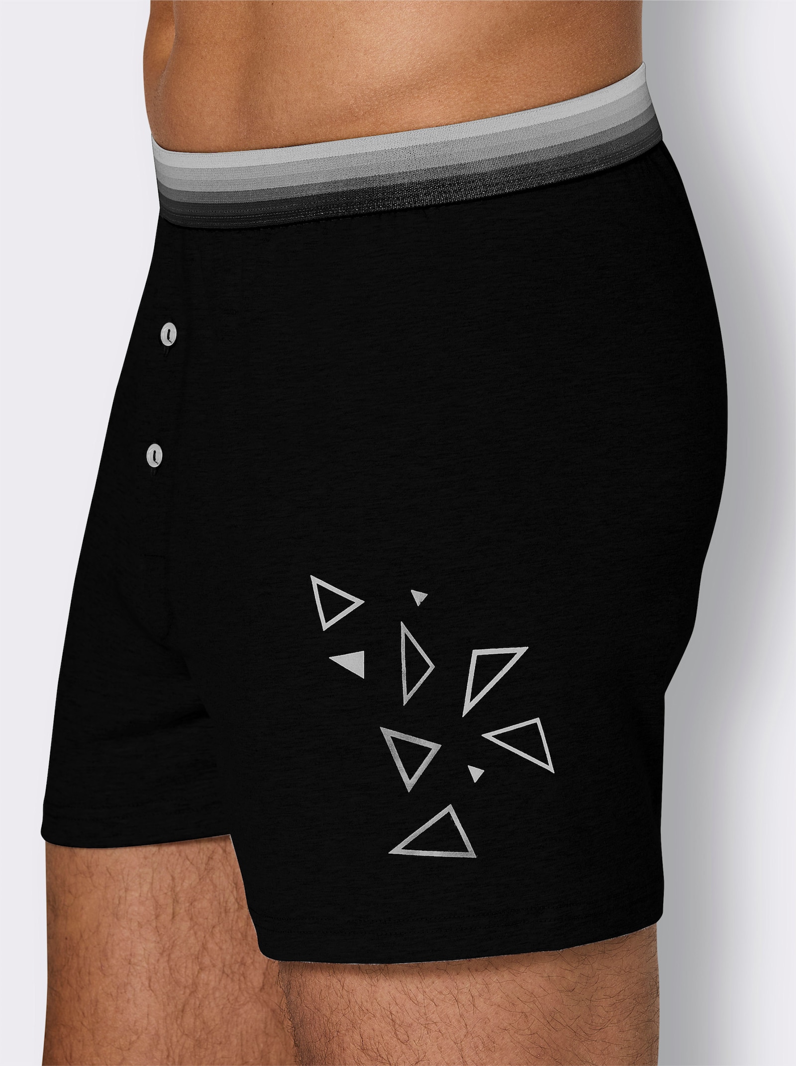 wäschepur men Boxershorts - schwarz