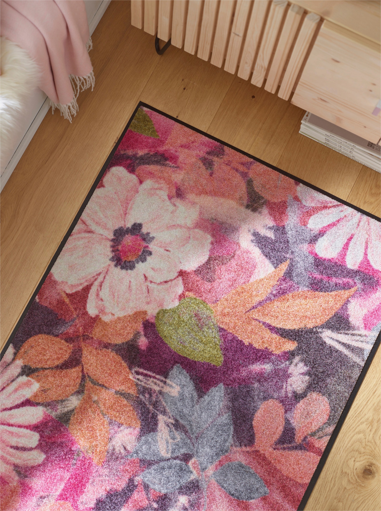 wash+dry by Kleen-Tex Fußmatte - ecru-pink