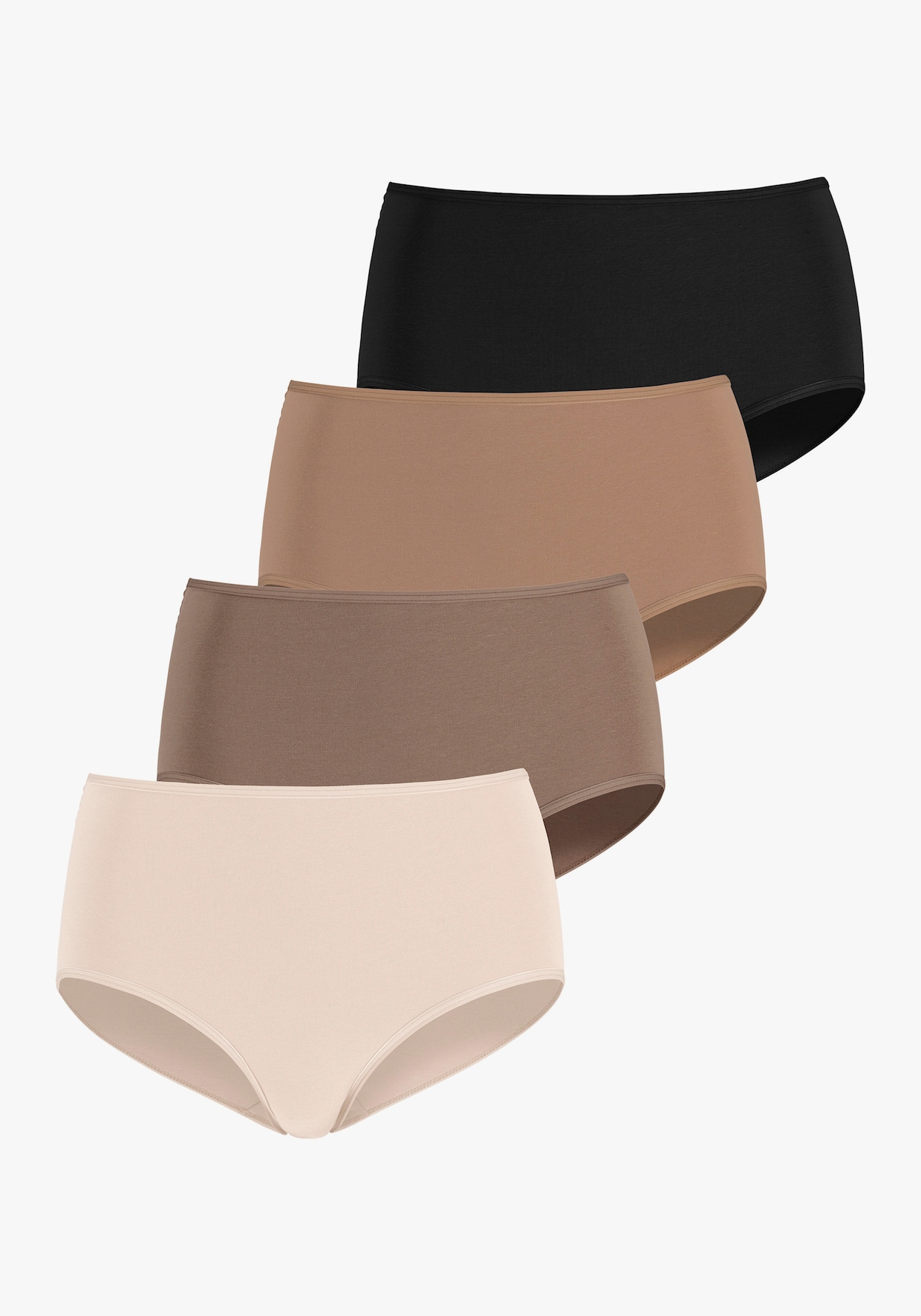 LASCANA Tailleslip - champagne, nougat, beige, zwart