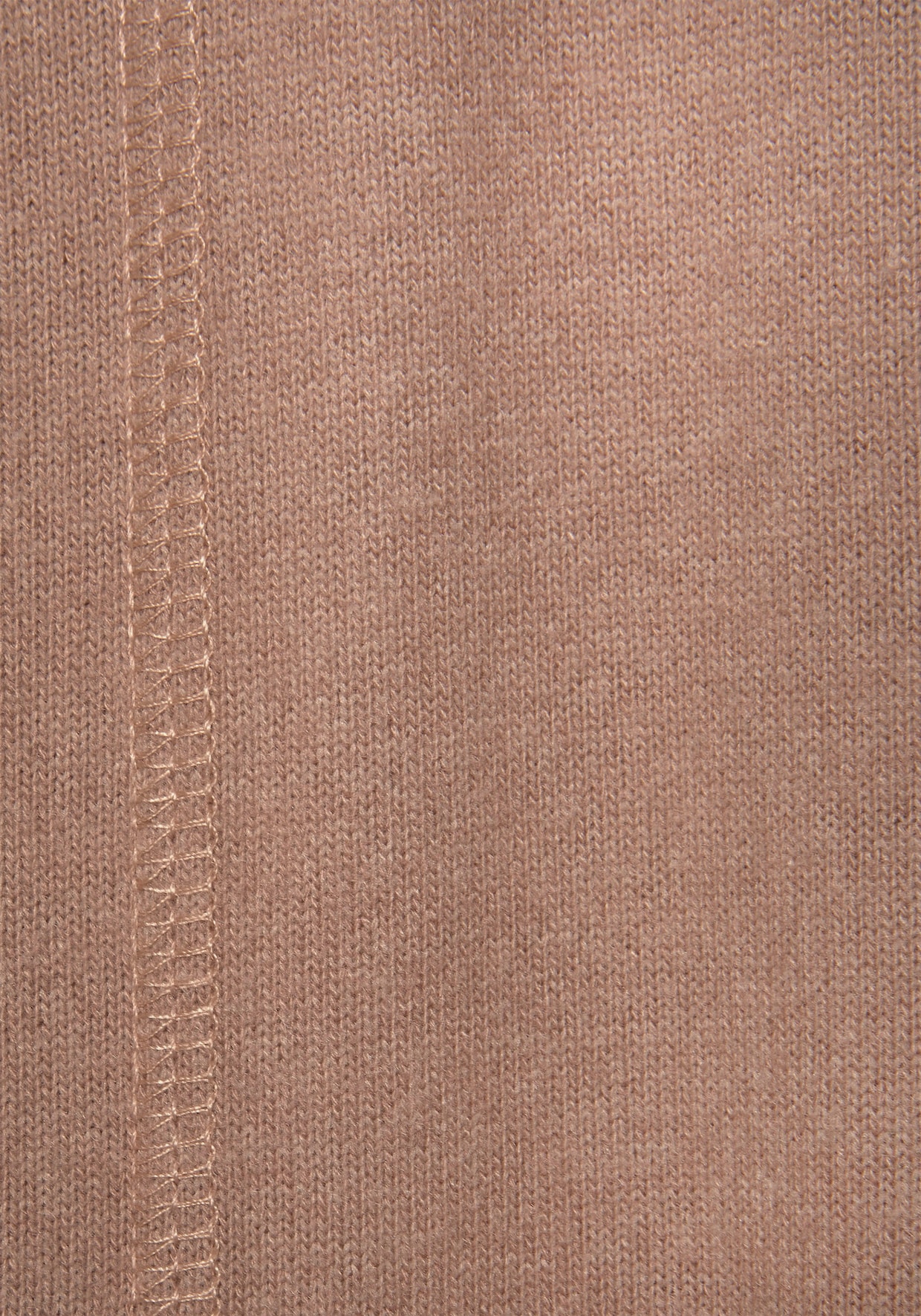 LASCANA Lang gebreid vest - taupe