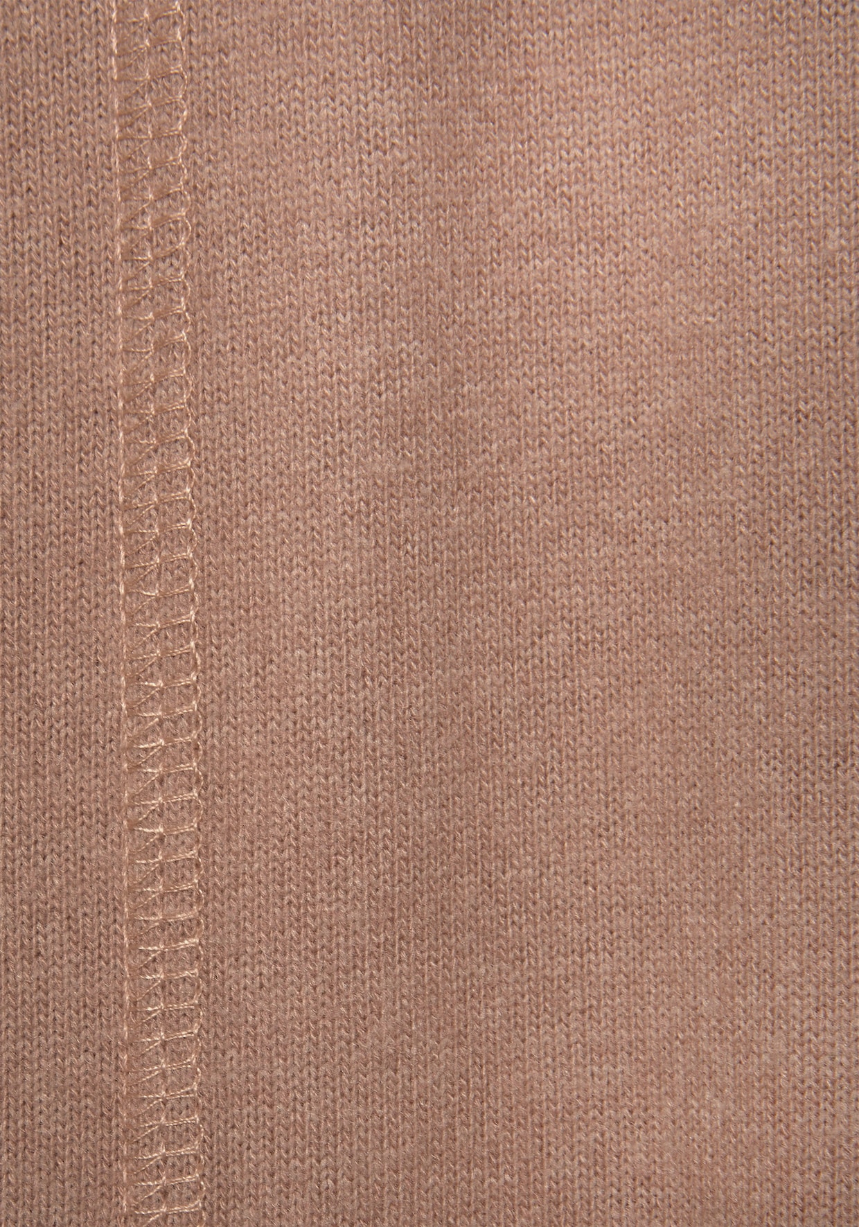 LASCANA Lang gebreid vest - taupe