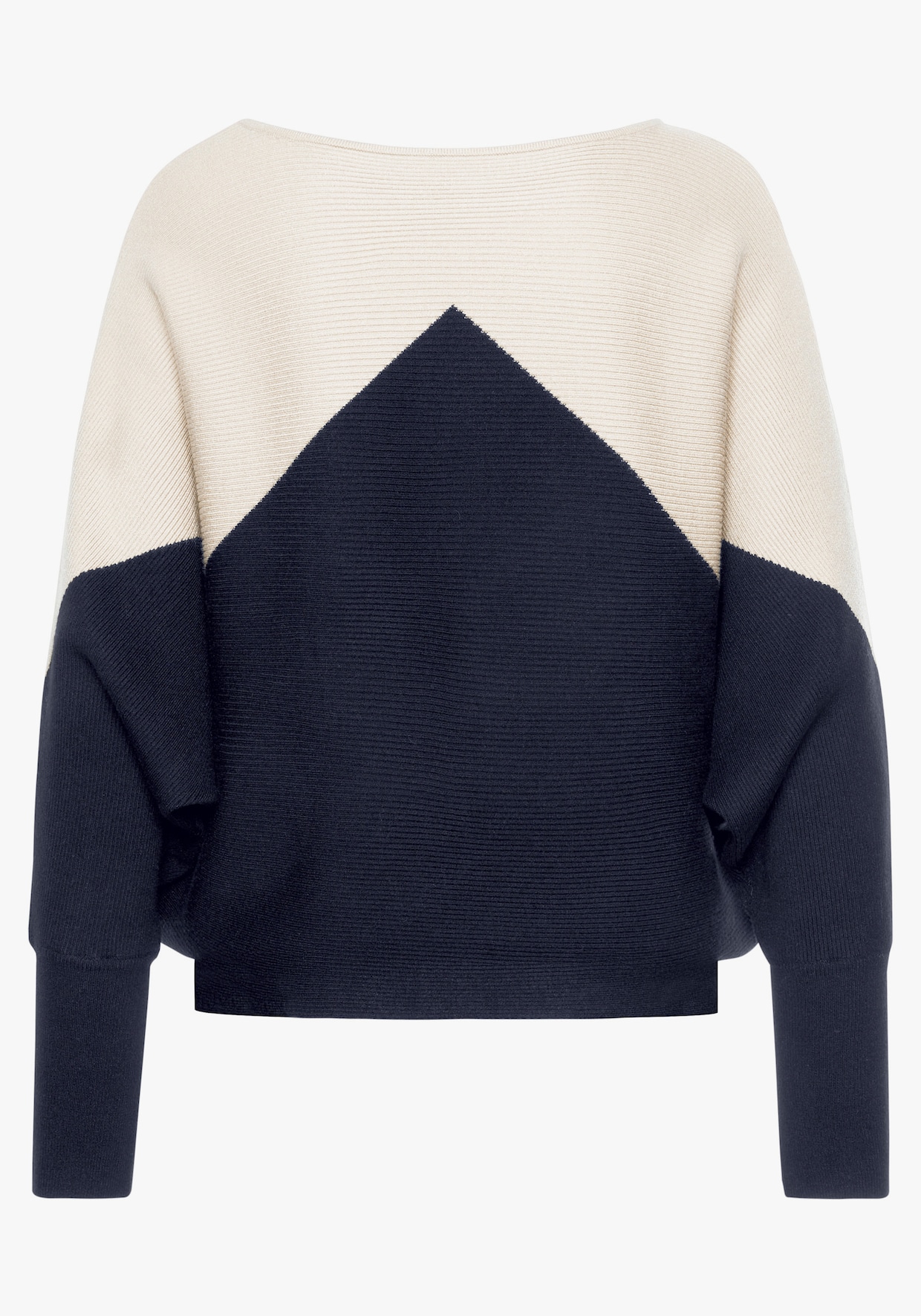 LASCANA Strickpullover - creme-marine