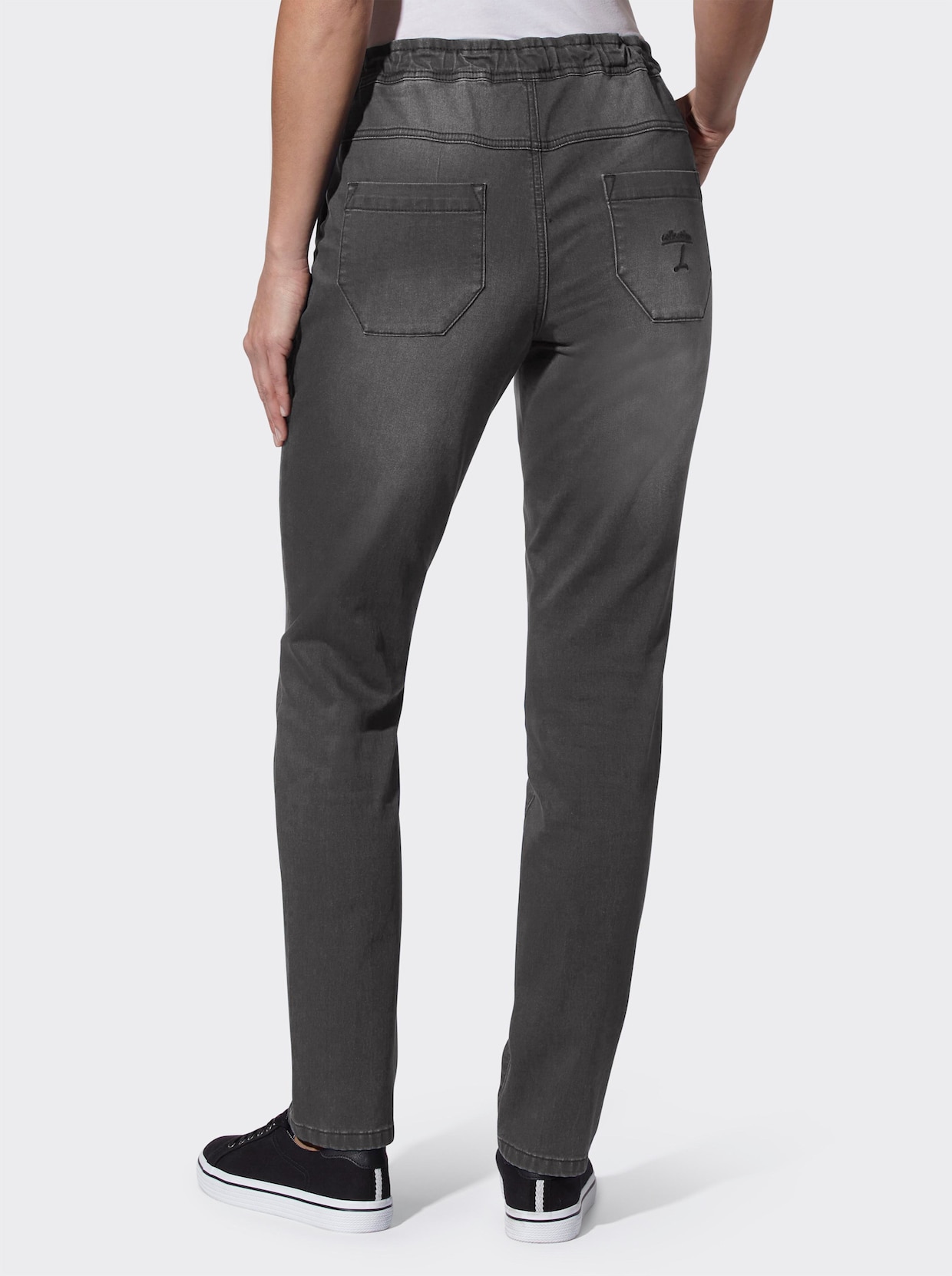 Thermo-Jeans - grey denim