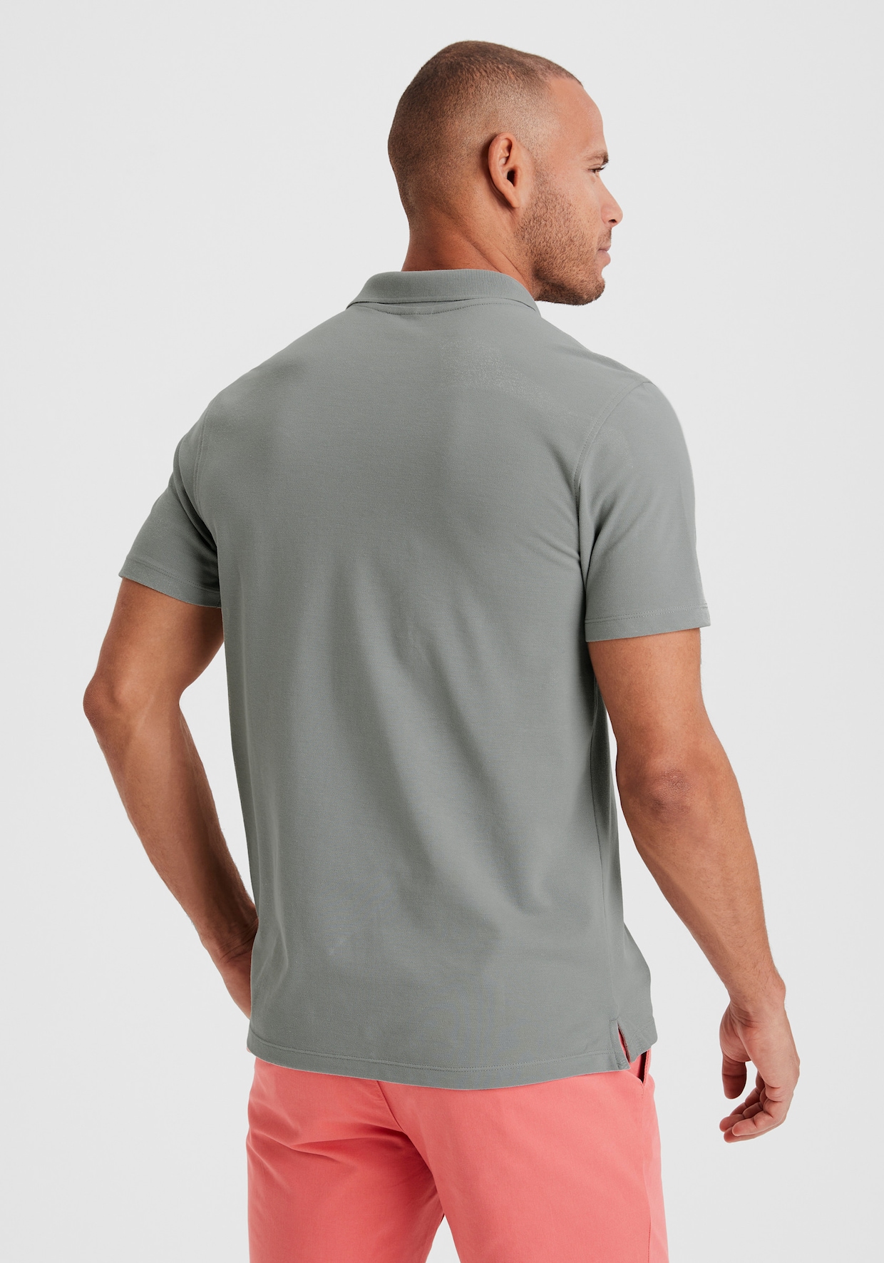 Beachtime Poloshirt - grau