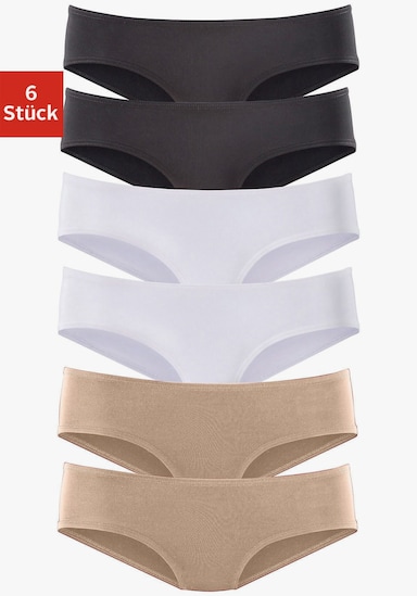 Vivance Active by Lascana Hipster - beige, schwarz, weiß