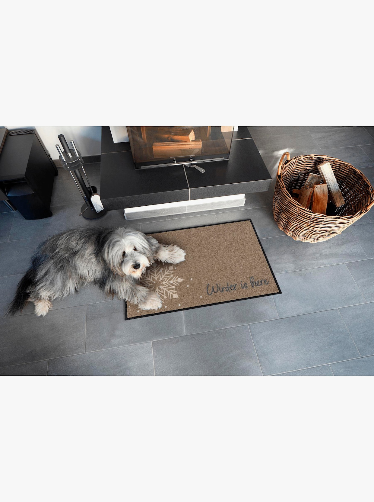 Salonloewe Fußmatte - taupe