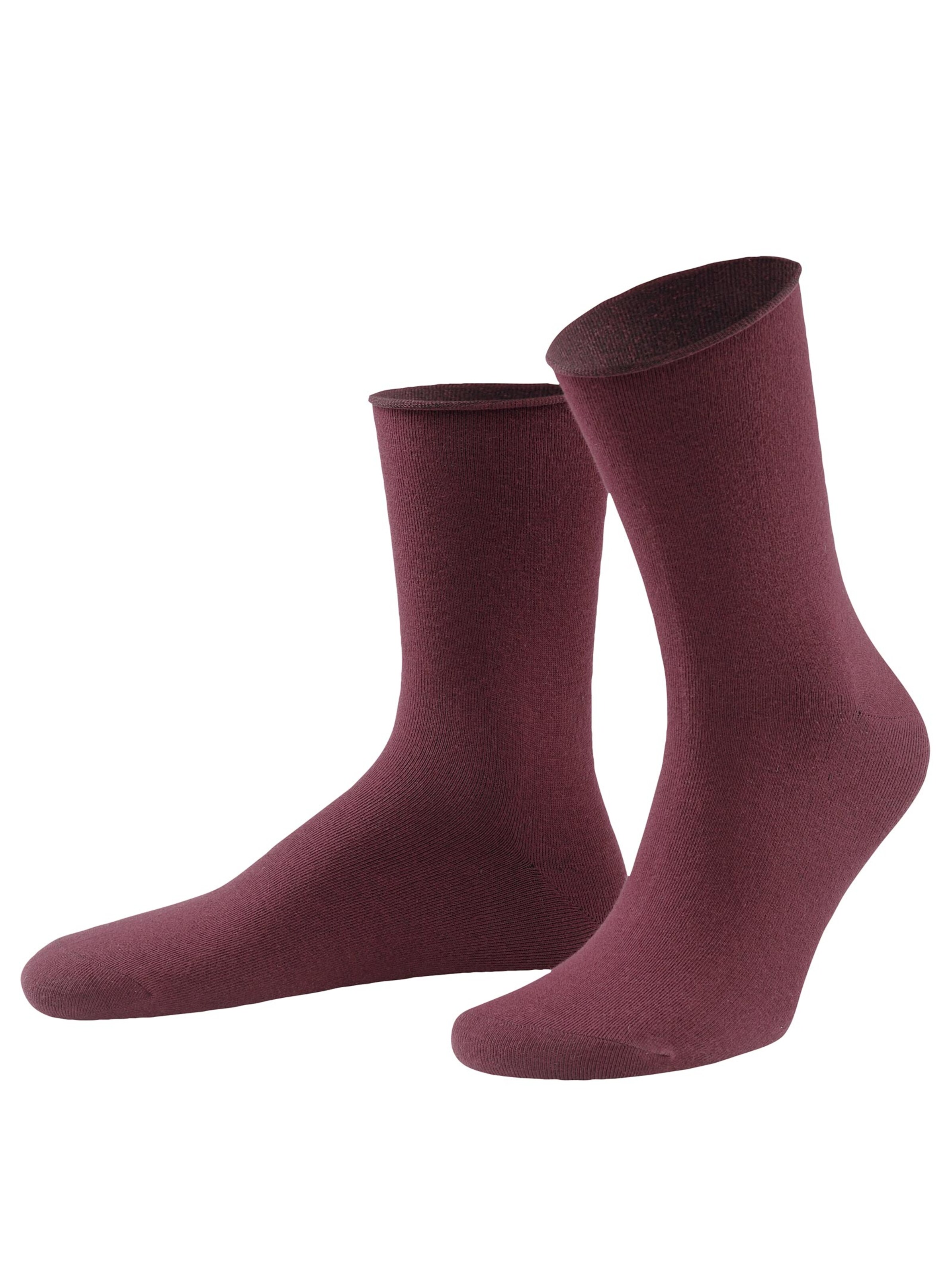 Damen-Socken - bordeaux
