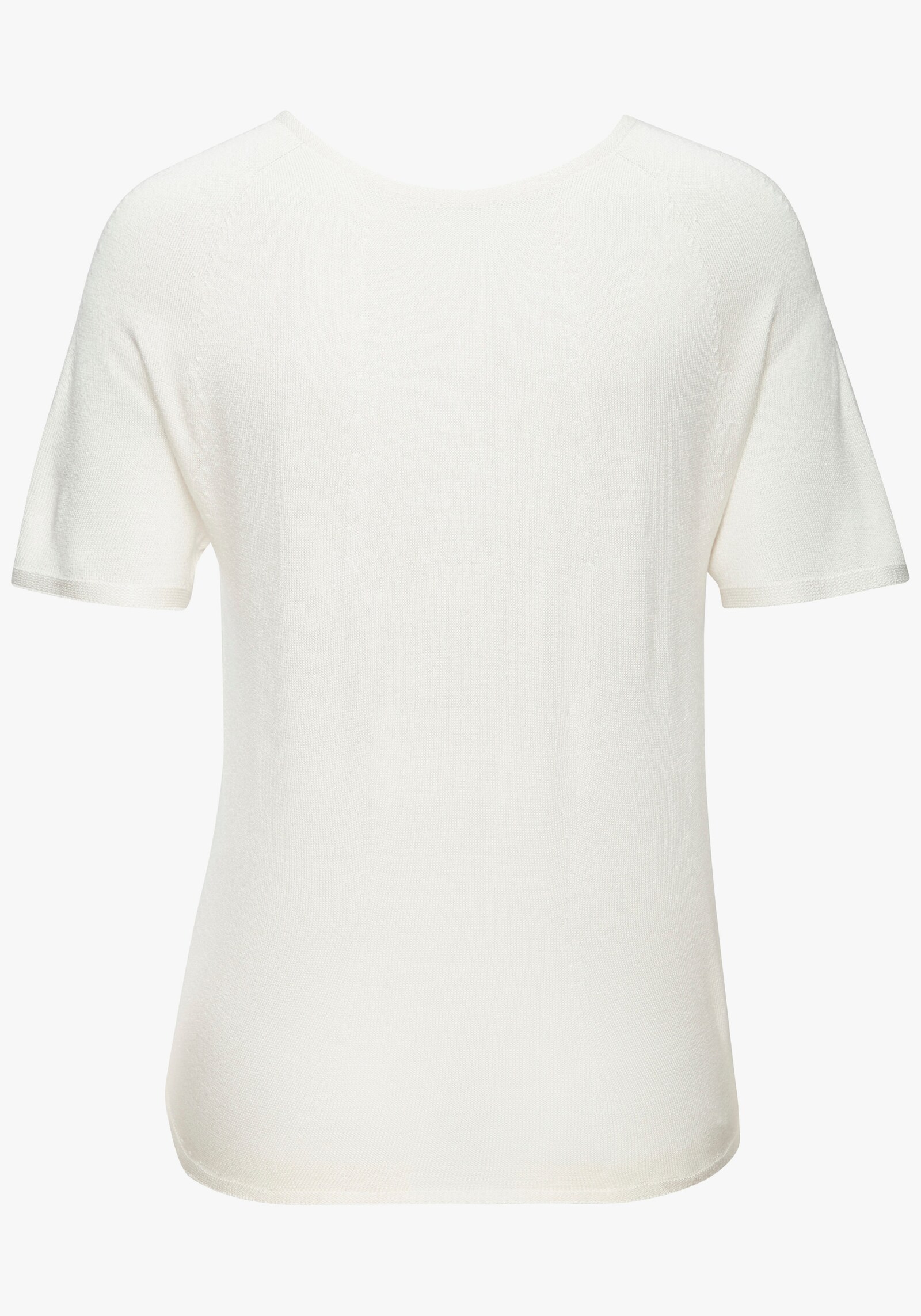 LASCANA Kurzarmpullover - creme