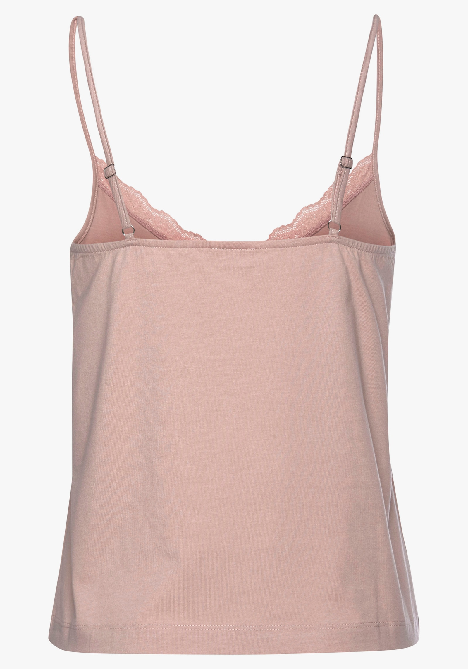 LASCANA Kanten top - oudroze